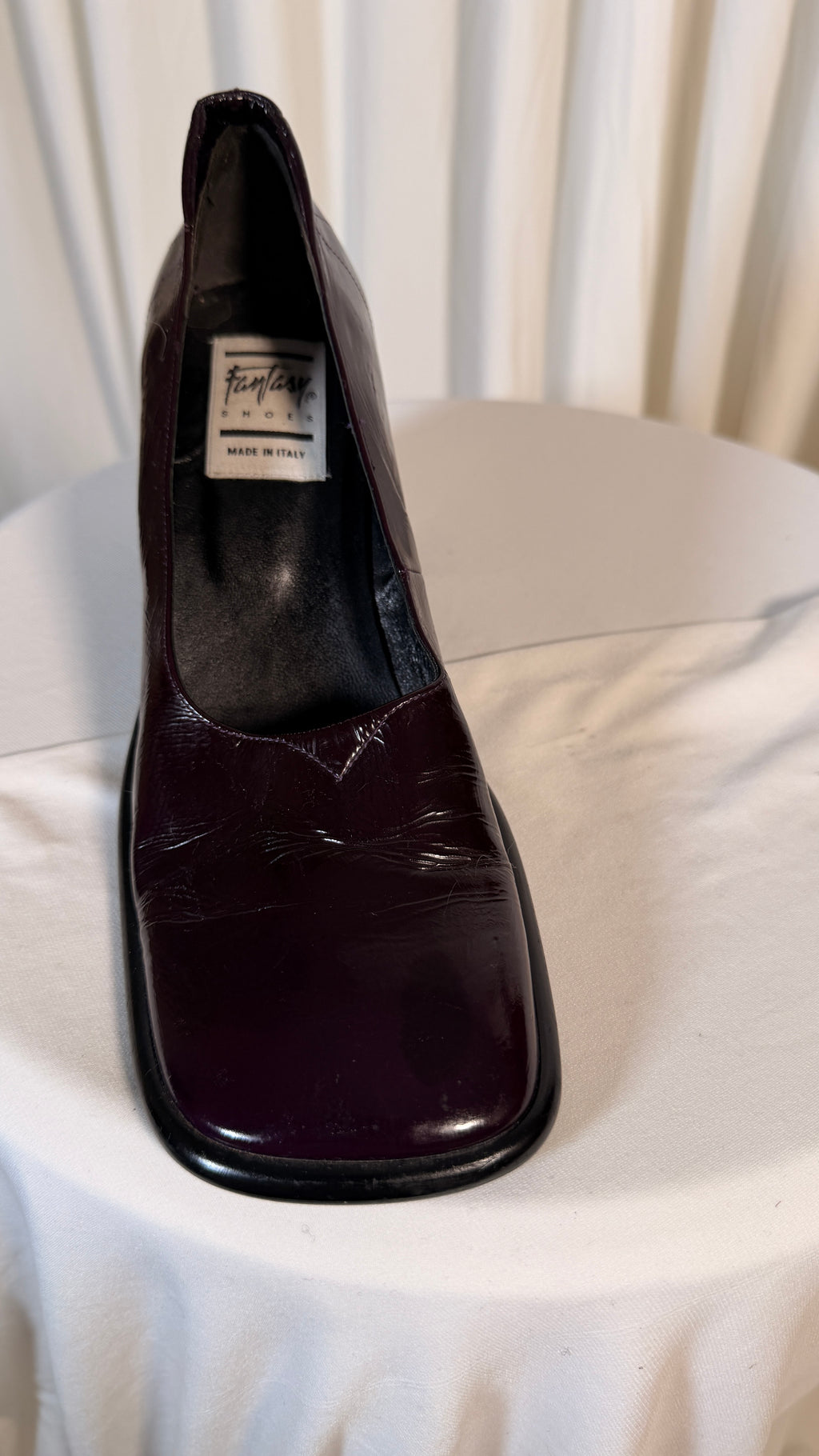 Vintage Square Toe Heels [39]