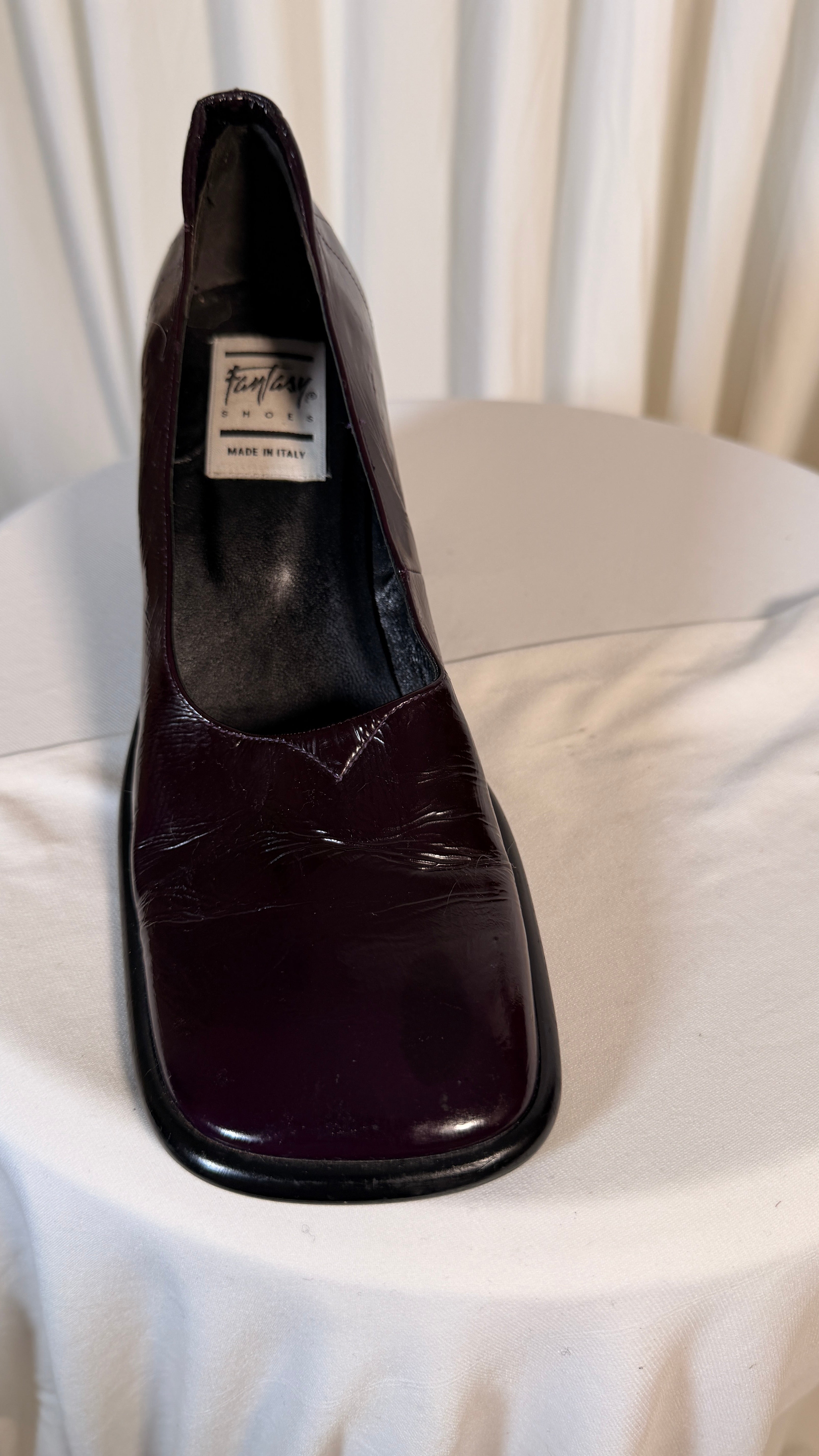 Vintage Square Toe Heels [39]