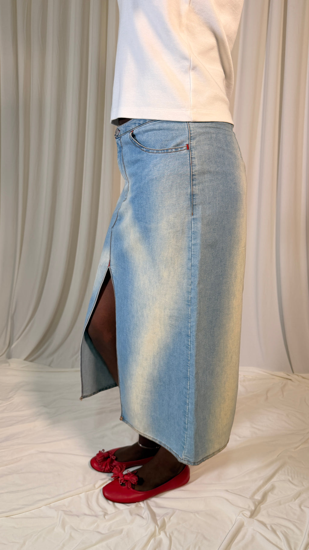 Killah Babe Denim Skirt [L]