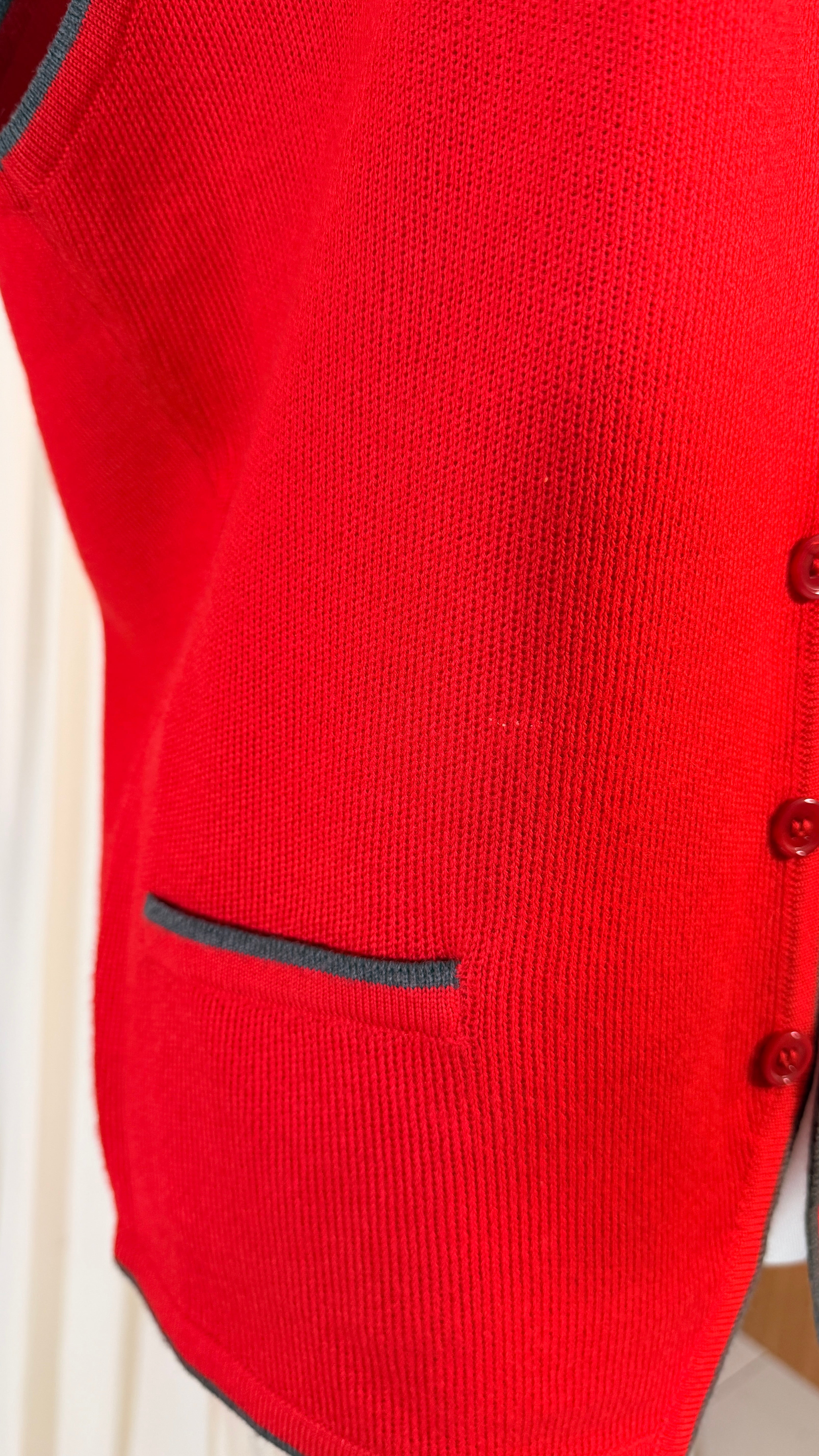 Gilet Vintage Rouge [L]