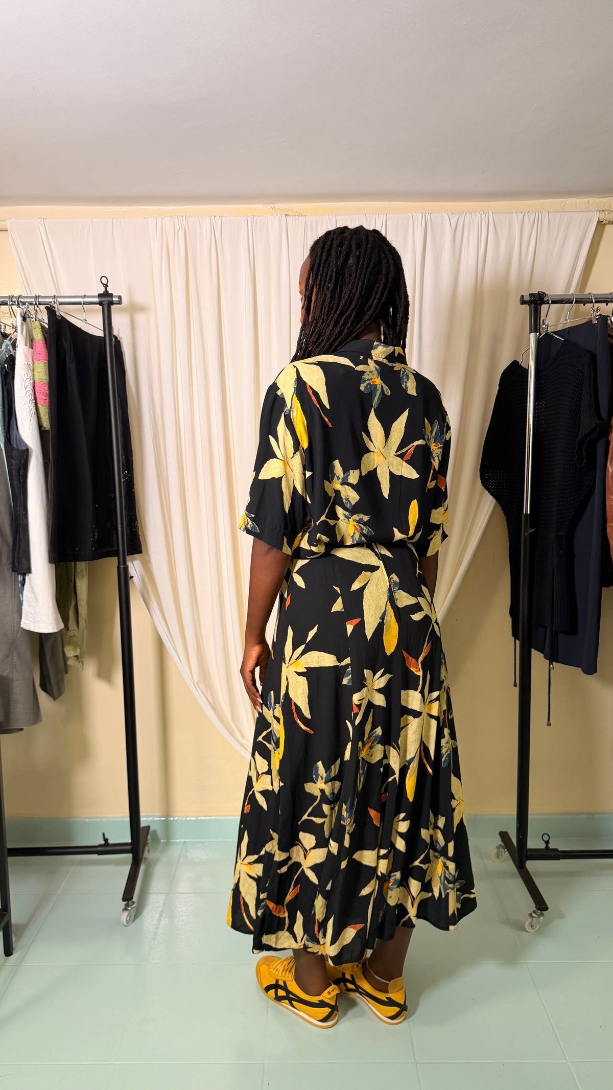 Vintage Floral set [Top 40 / Skirt 38]