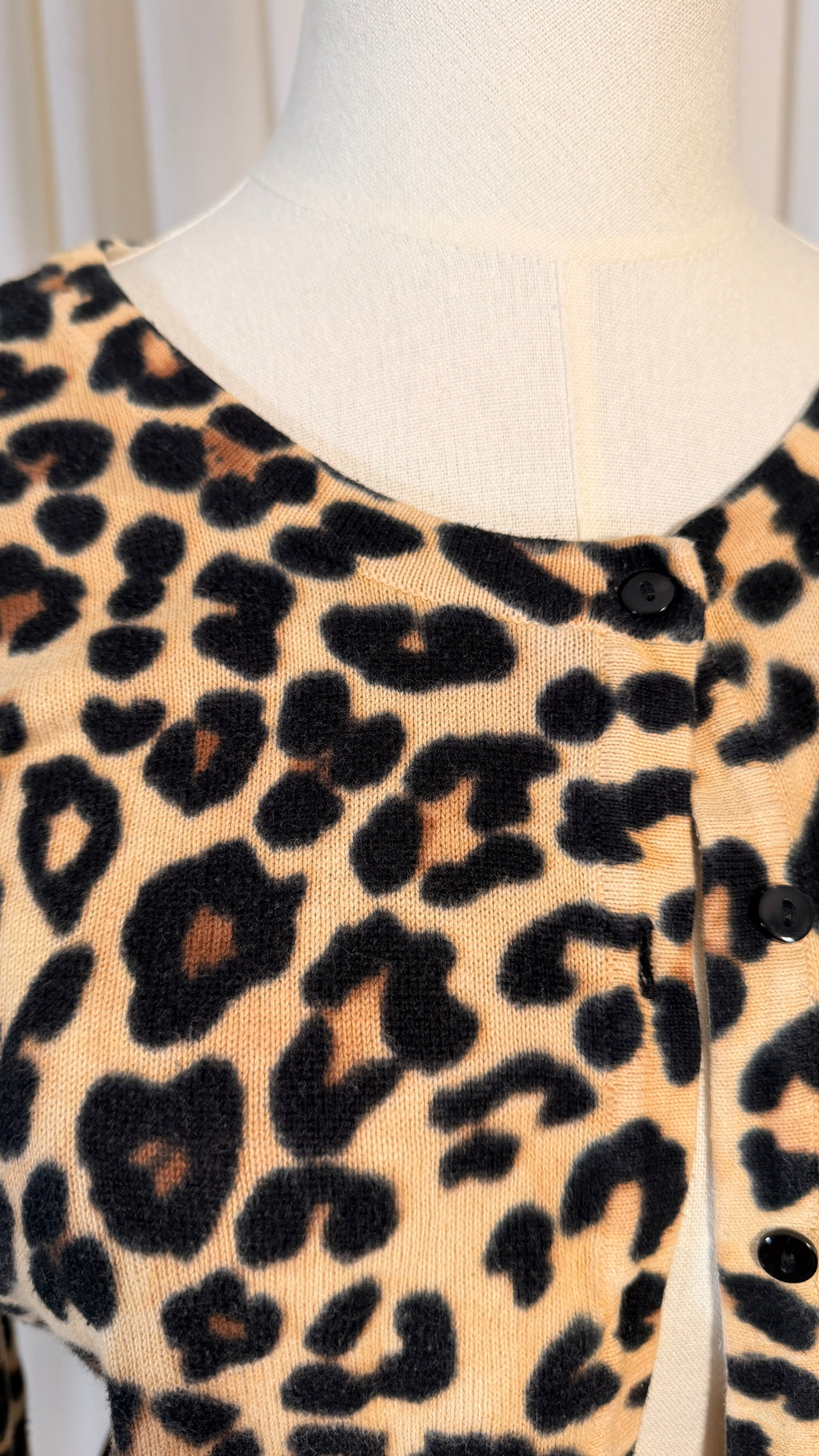 Leopard Vintage Cardigan[S/M]