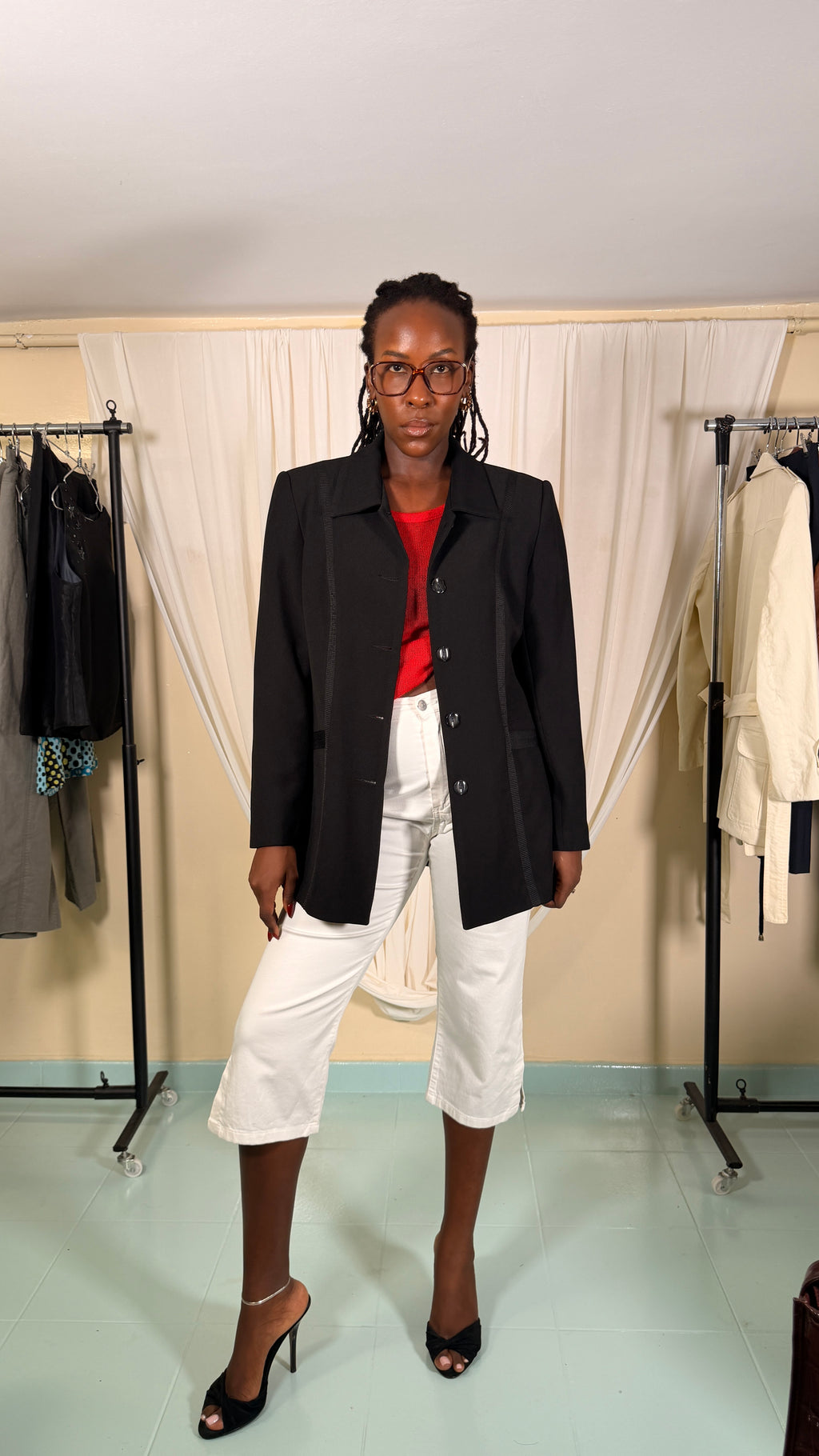 Vintage Black Blazer [42]