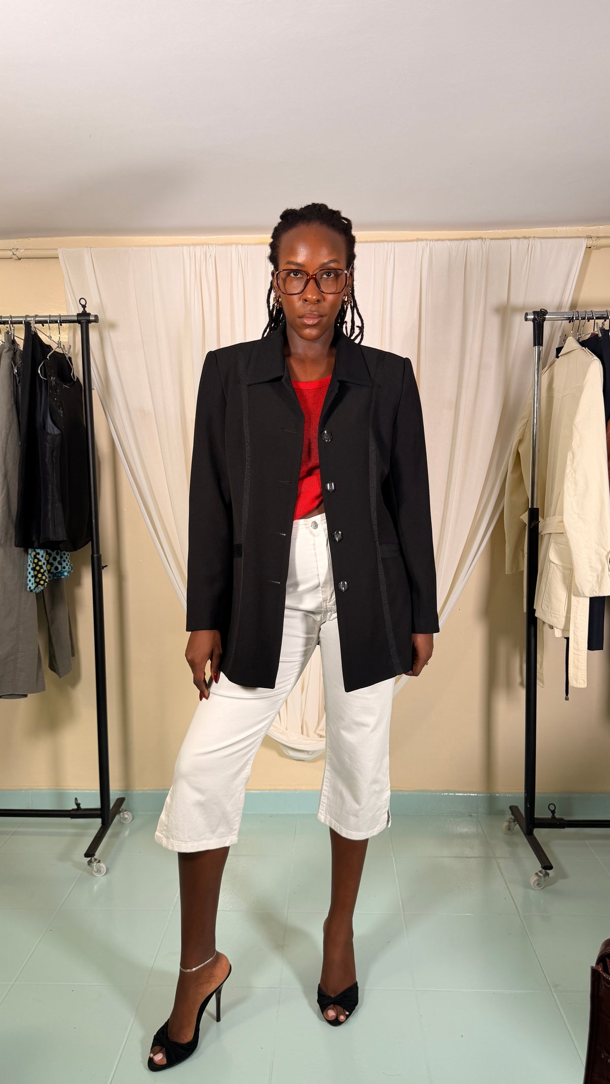 Vintage Black Blazer [42]