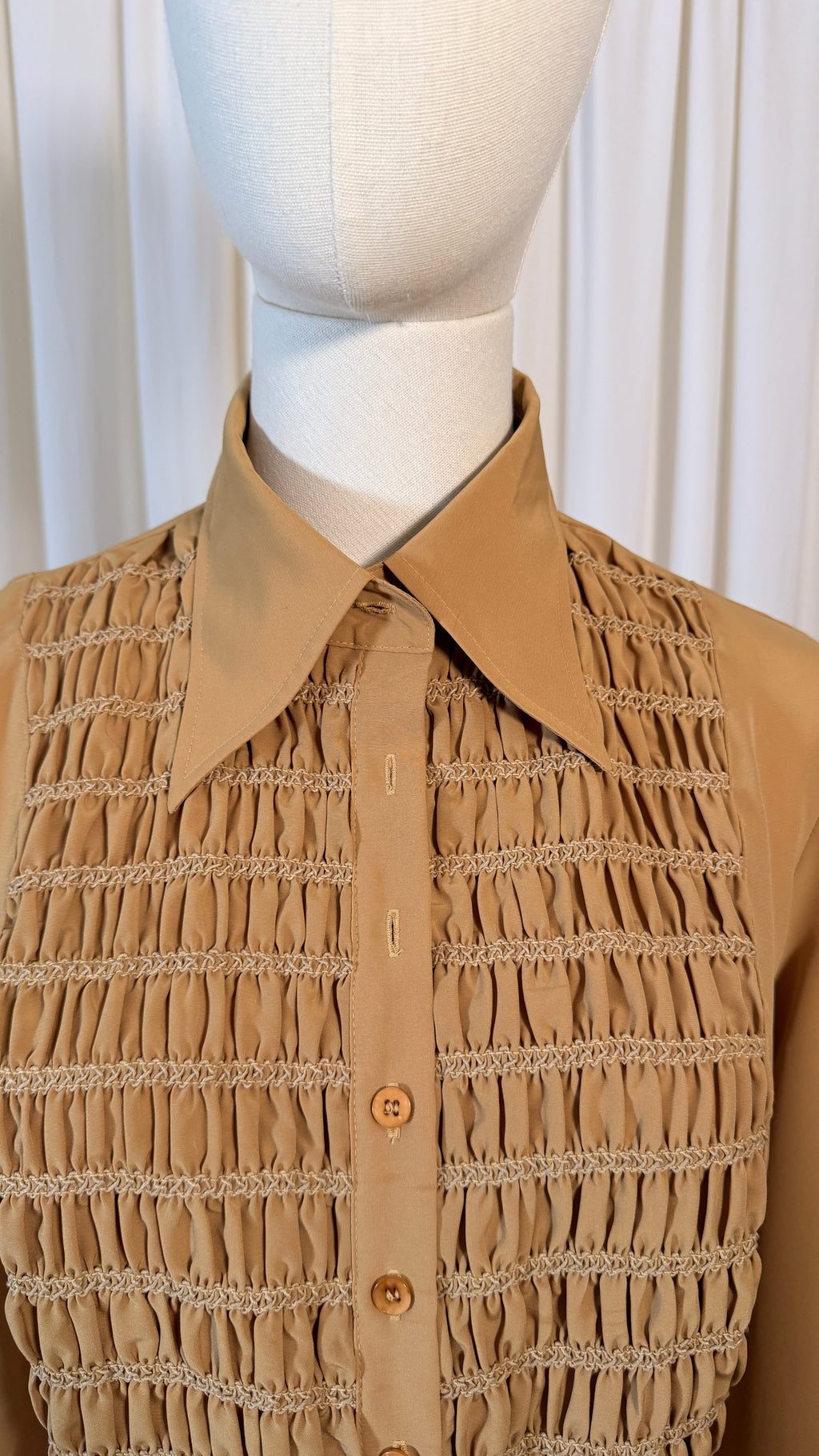 Chemisier vintage marron [40]