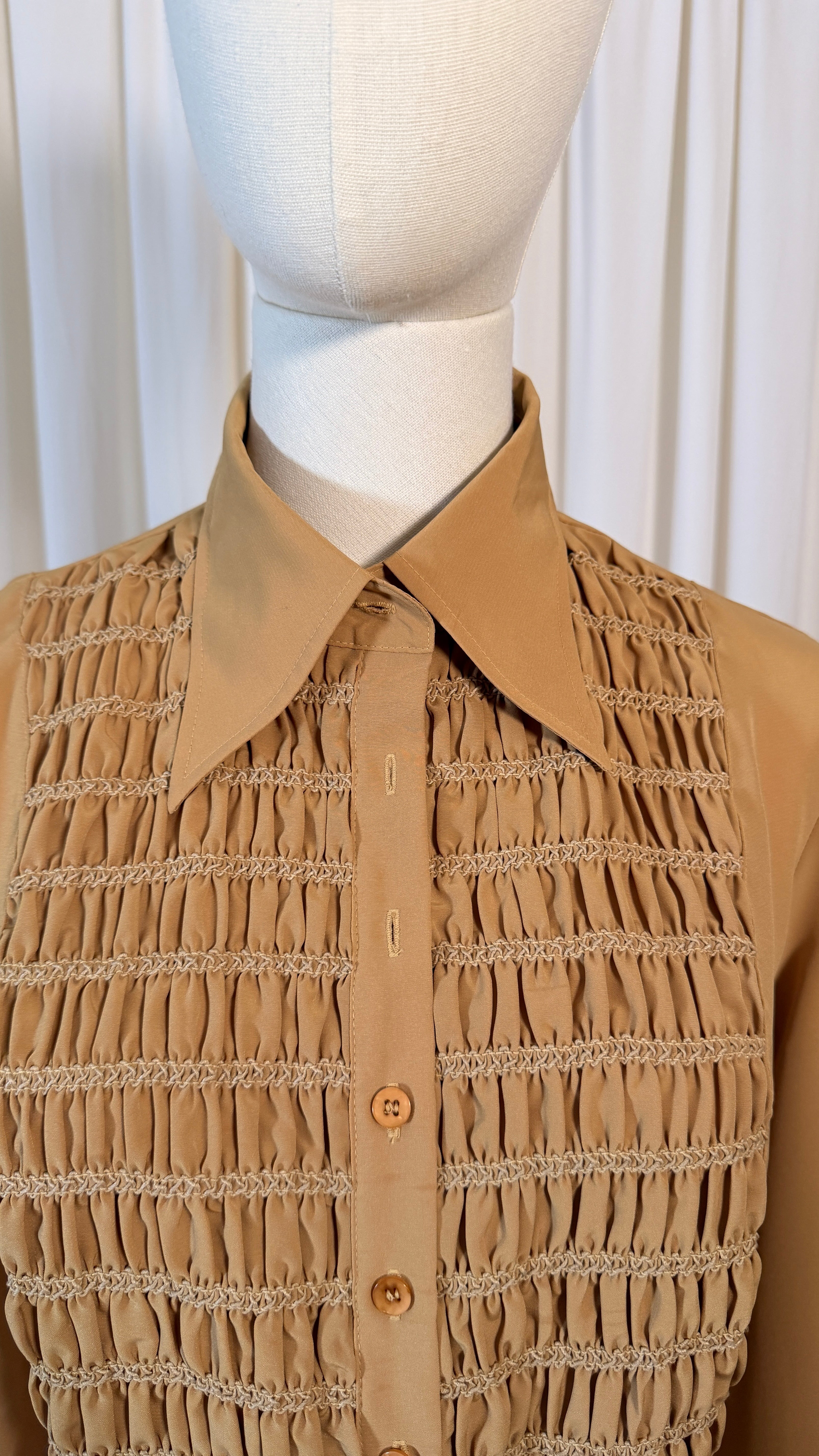 Chemisier vintage marron [40]