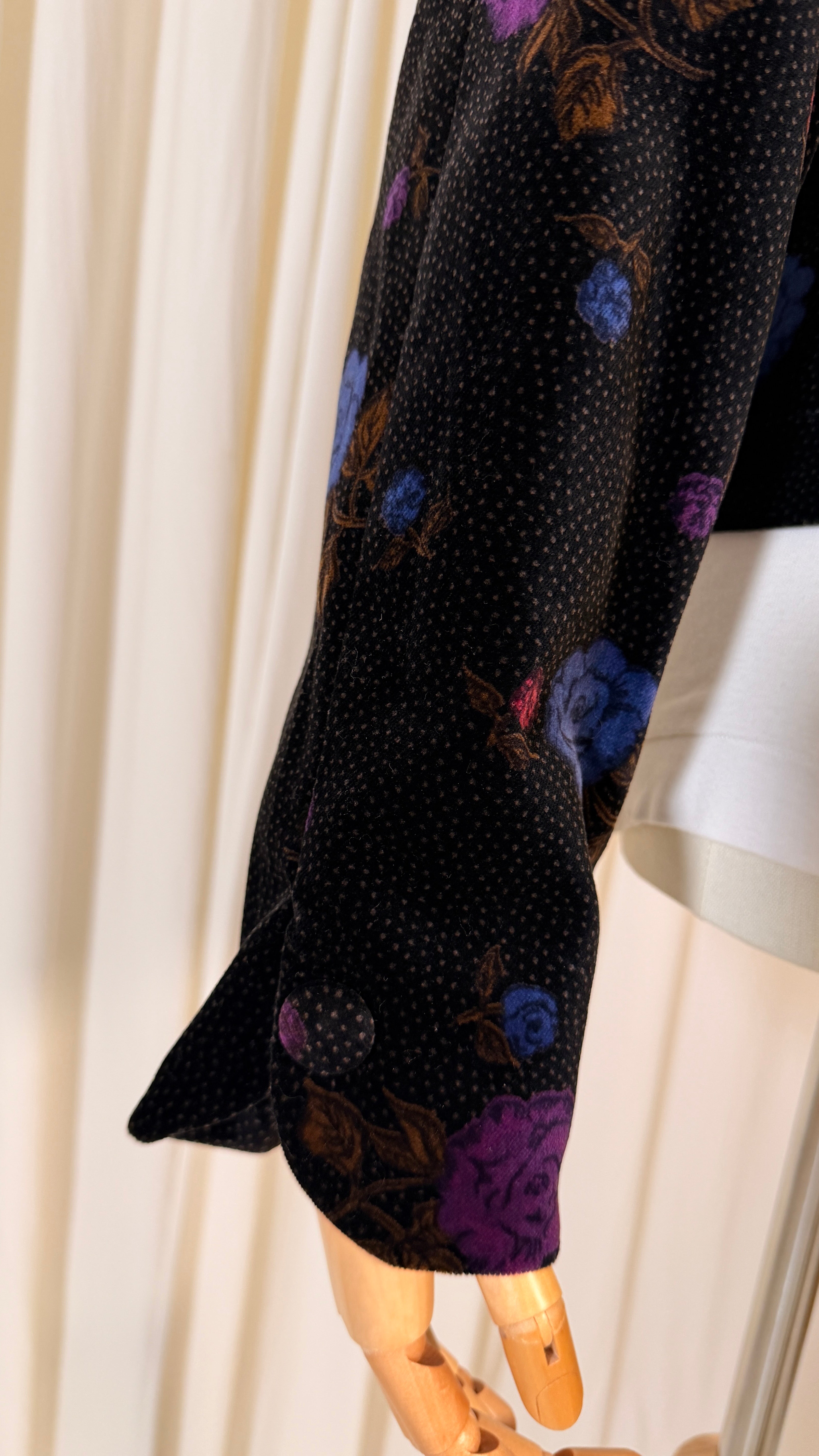 Blazer vintage sans col [M]