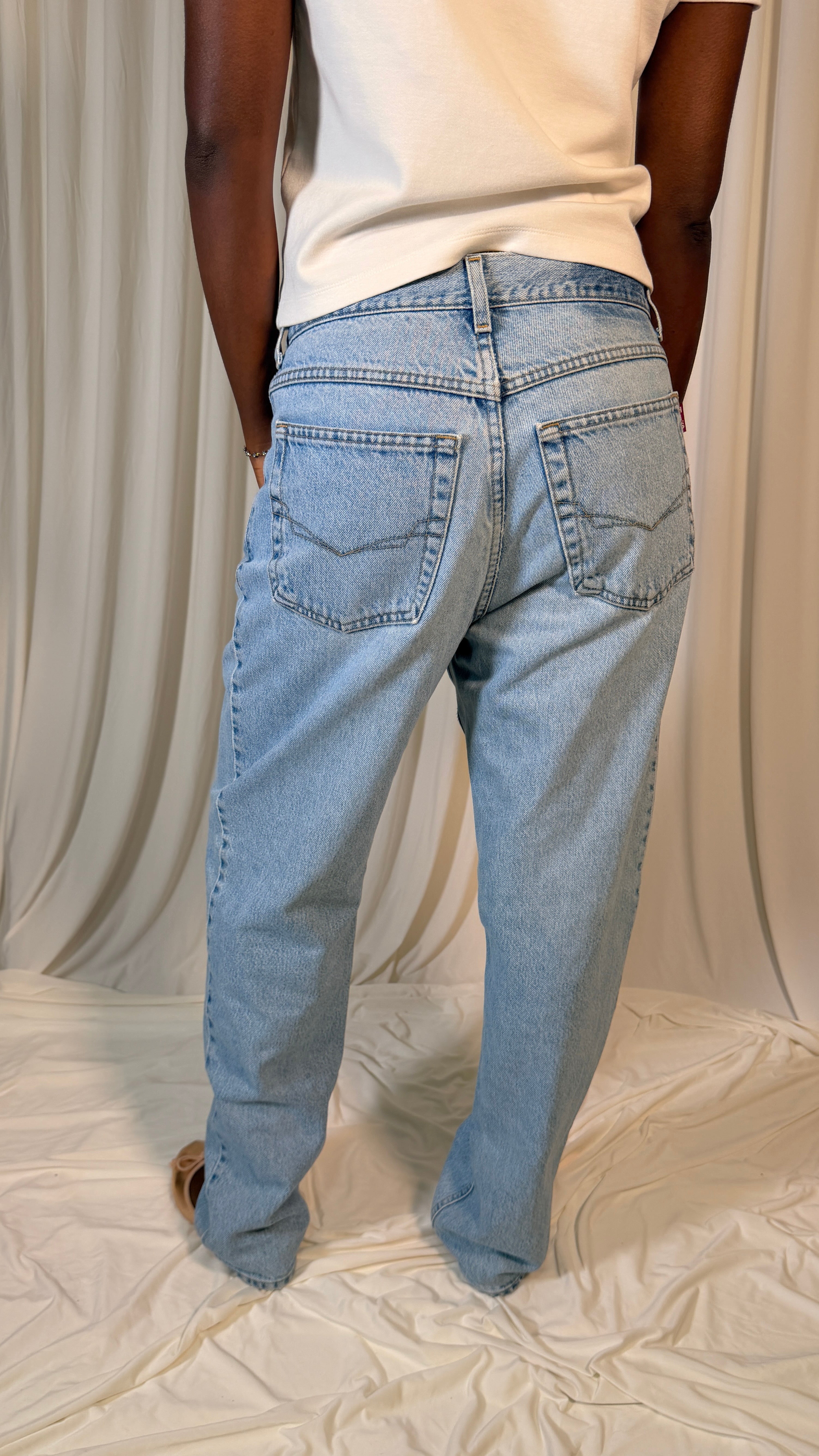 Jean délavé bleu vintage [42]