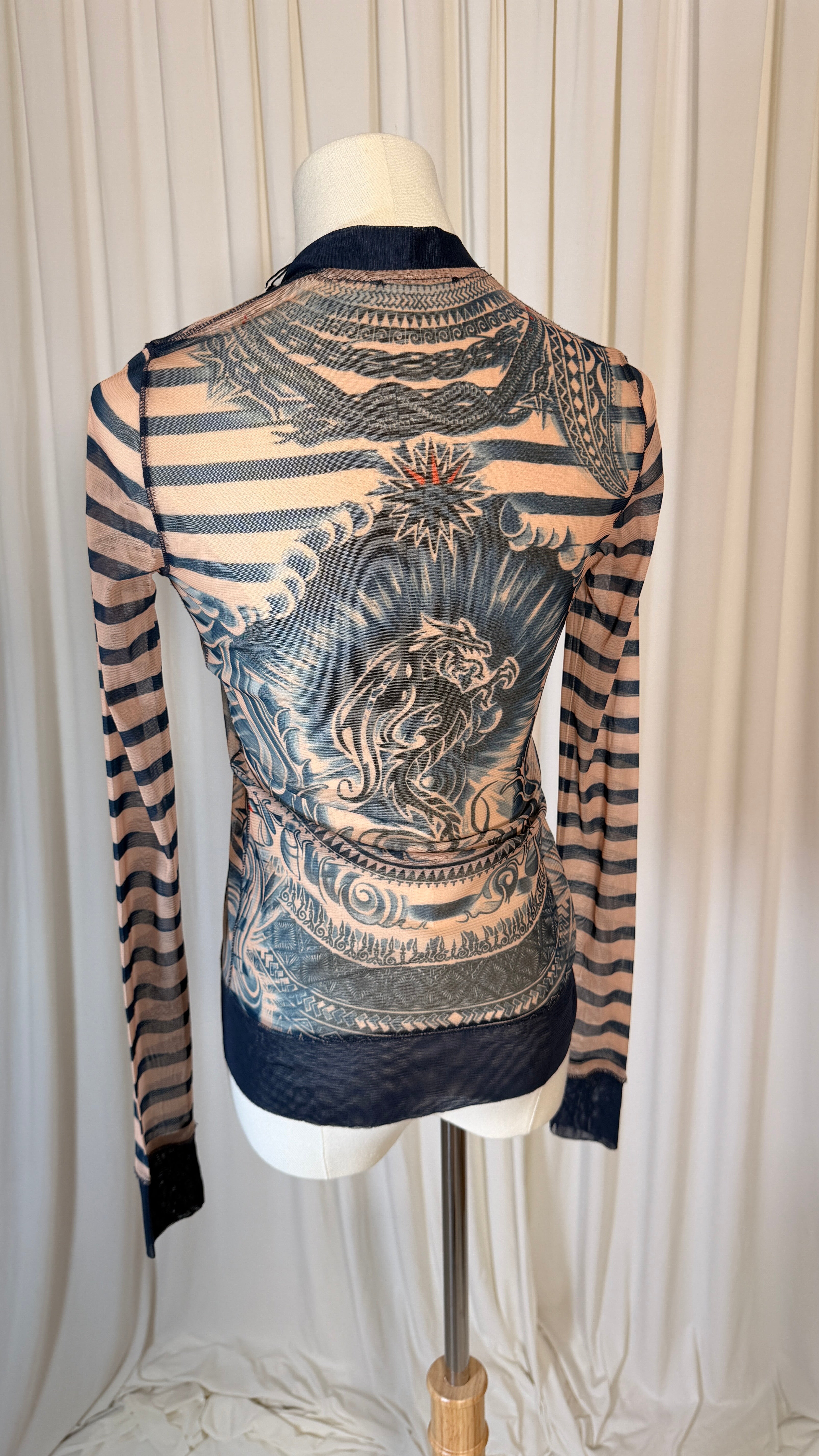 Jean Paul Gaultier Top- Tattoo Collection