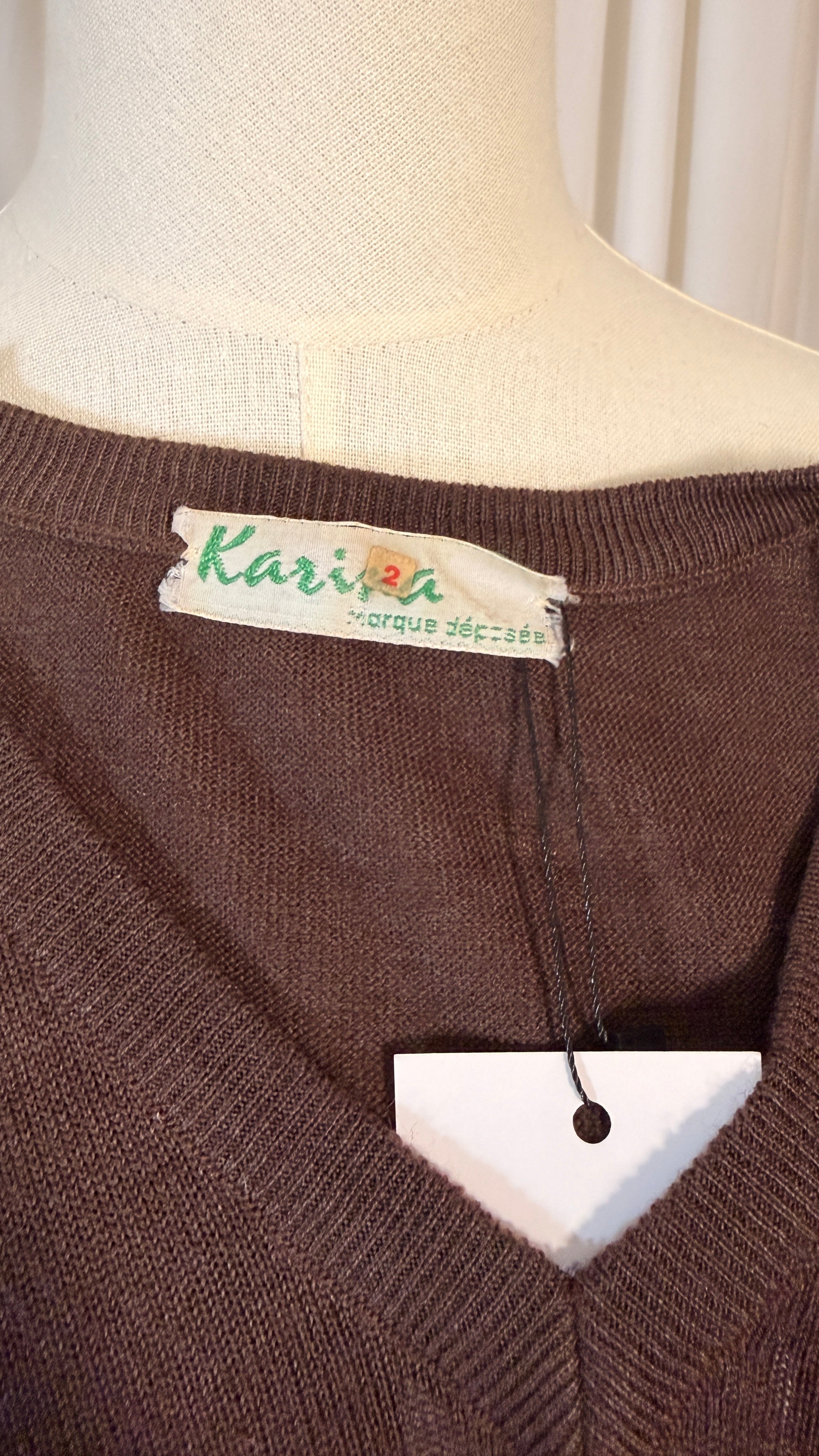 Brown vest
