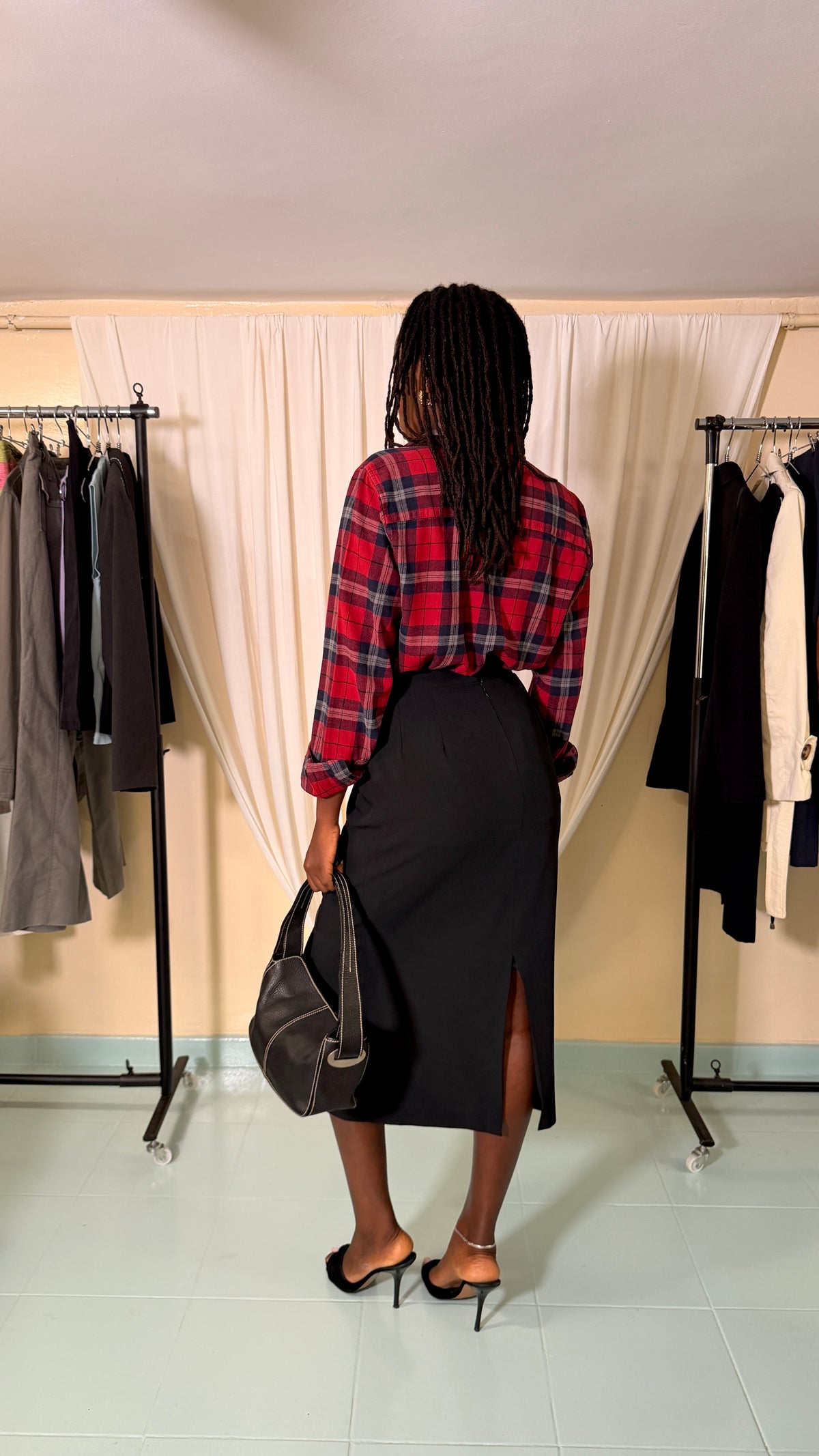 Vintage Black Skirt [38]
