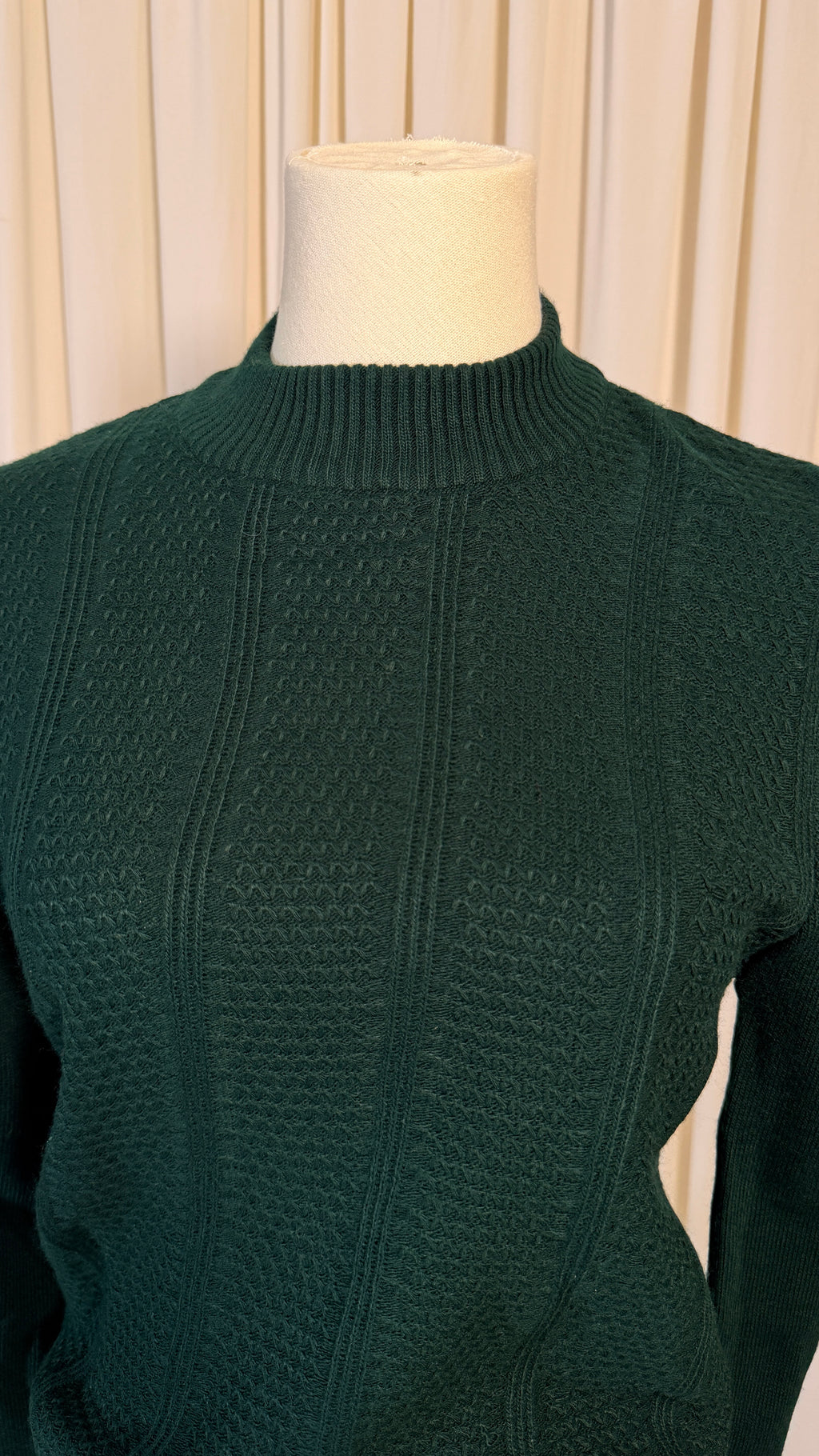Pull vert vintage [S/M]