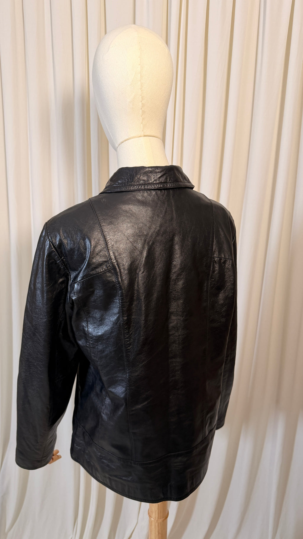 Veste noire vintage années 90 [L]