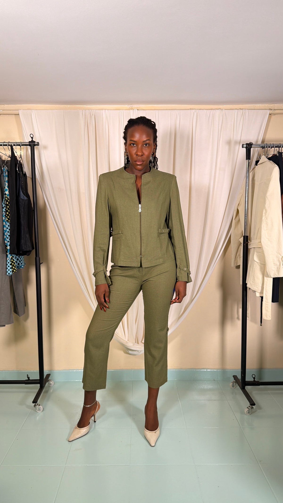 Vintage Forest Green Two-Piece Set [40/M]