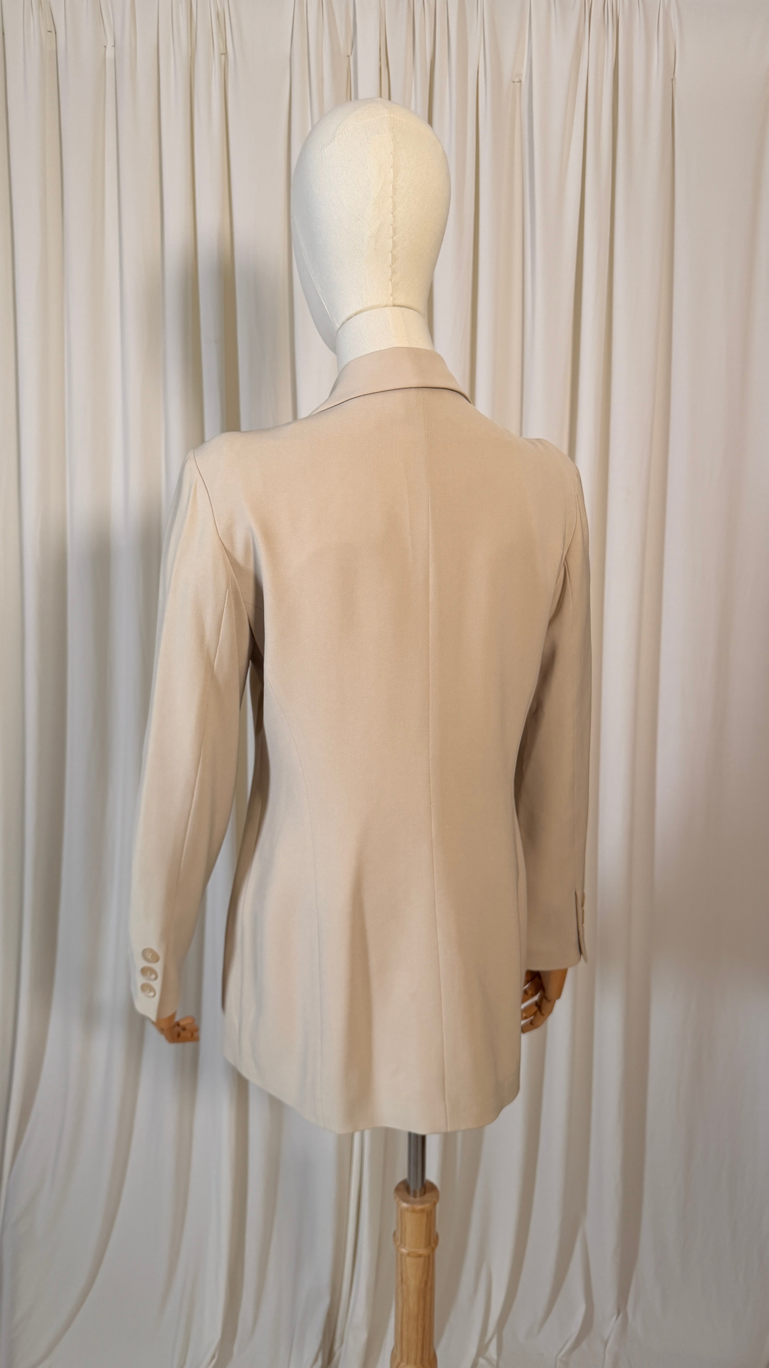 Blazer vintage crème [40]