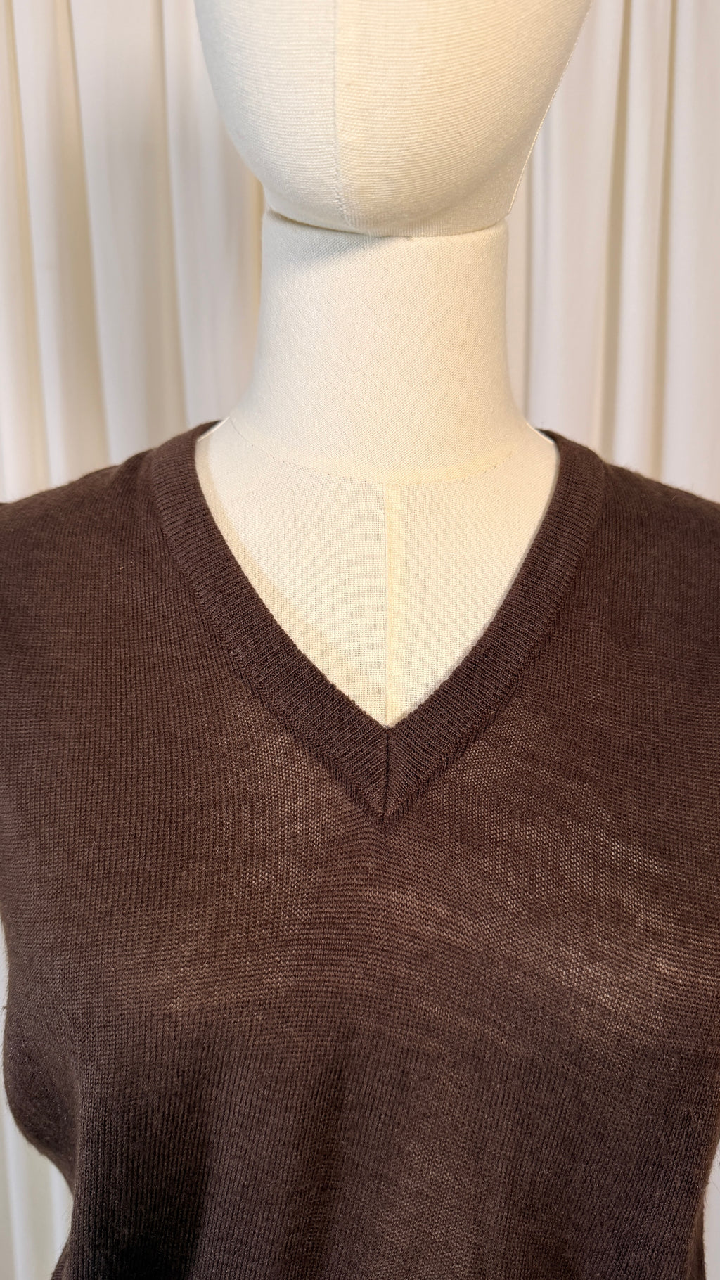 Brown vest