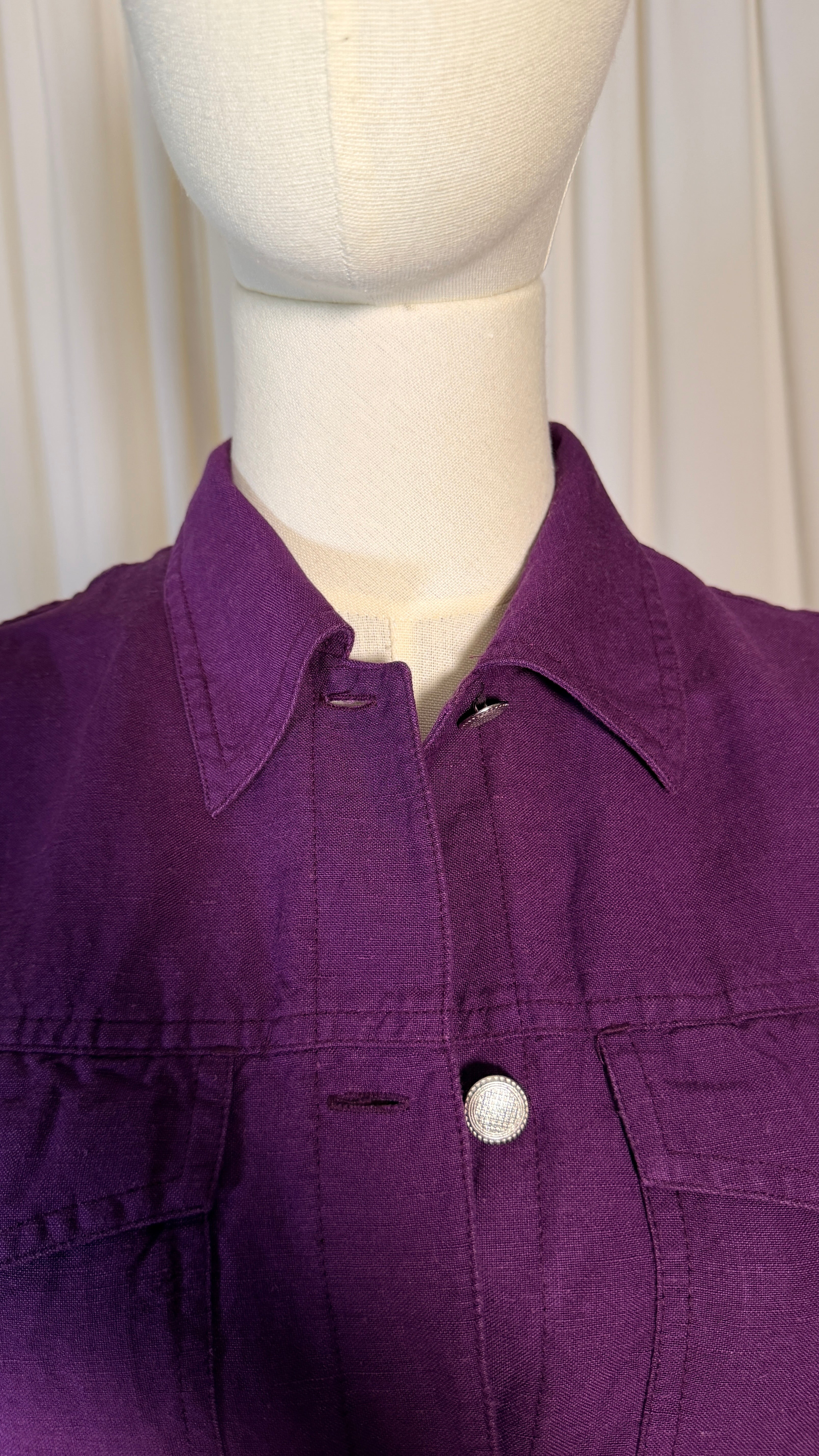 Purple Vintage Top [S]