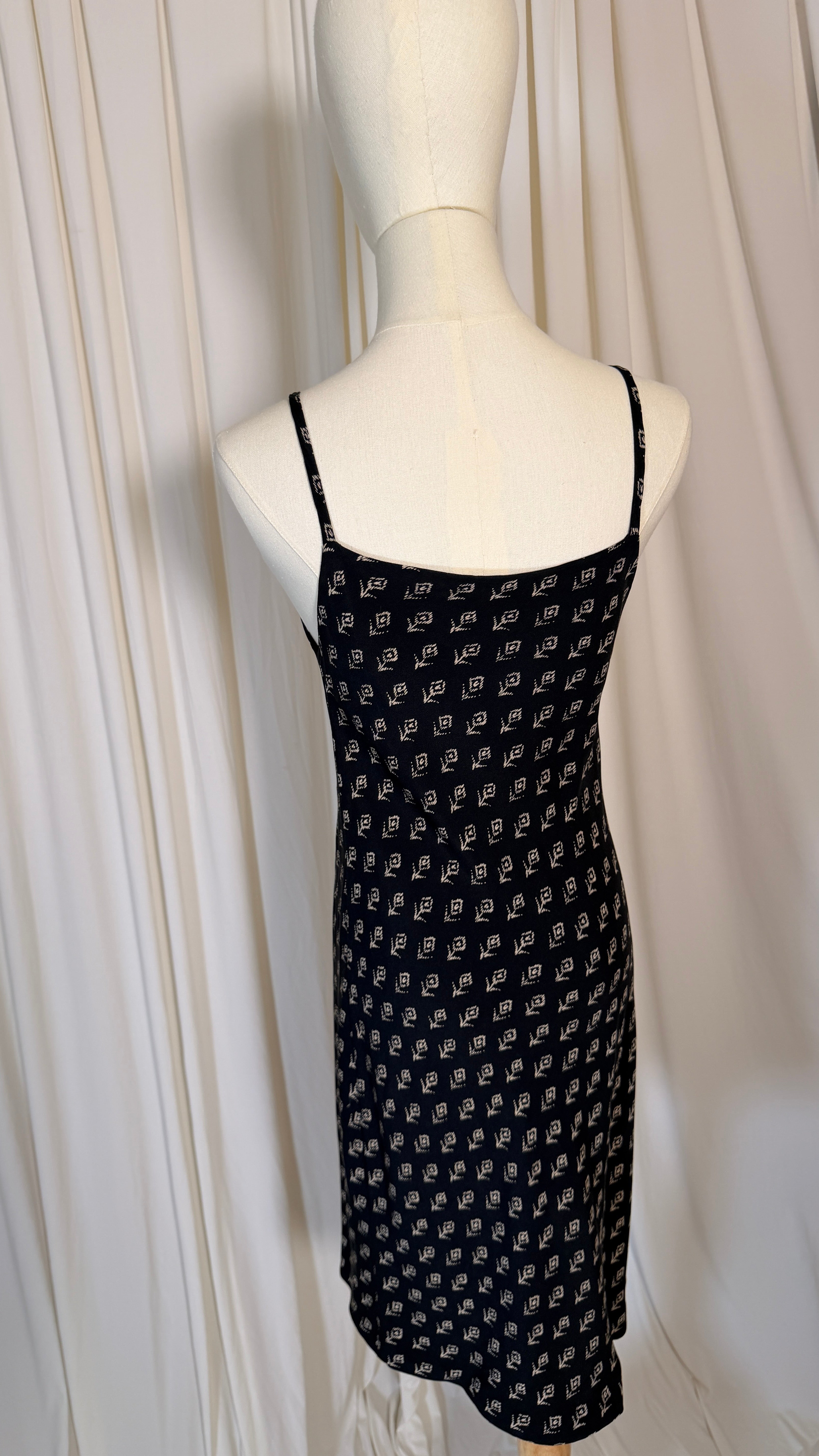 Vintage Silk Dress 90's [M]