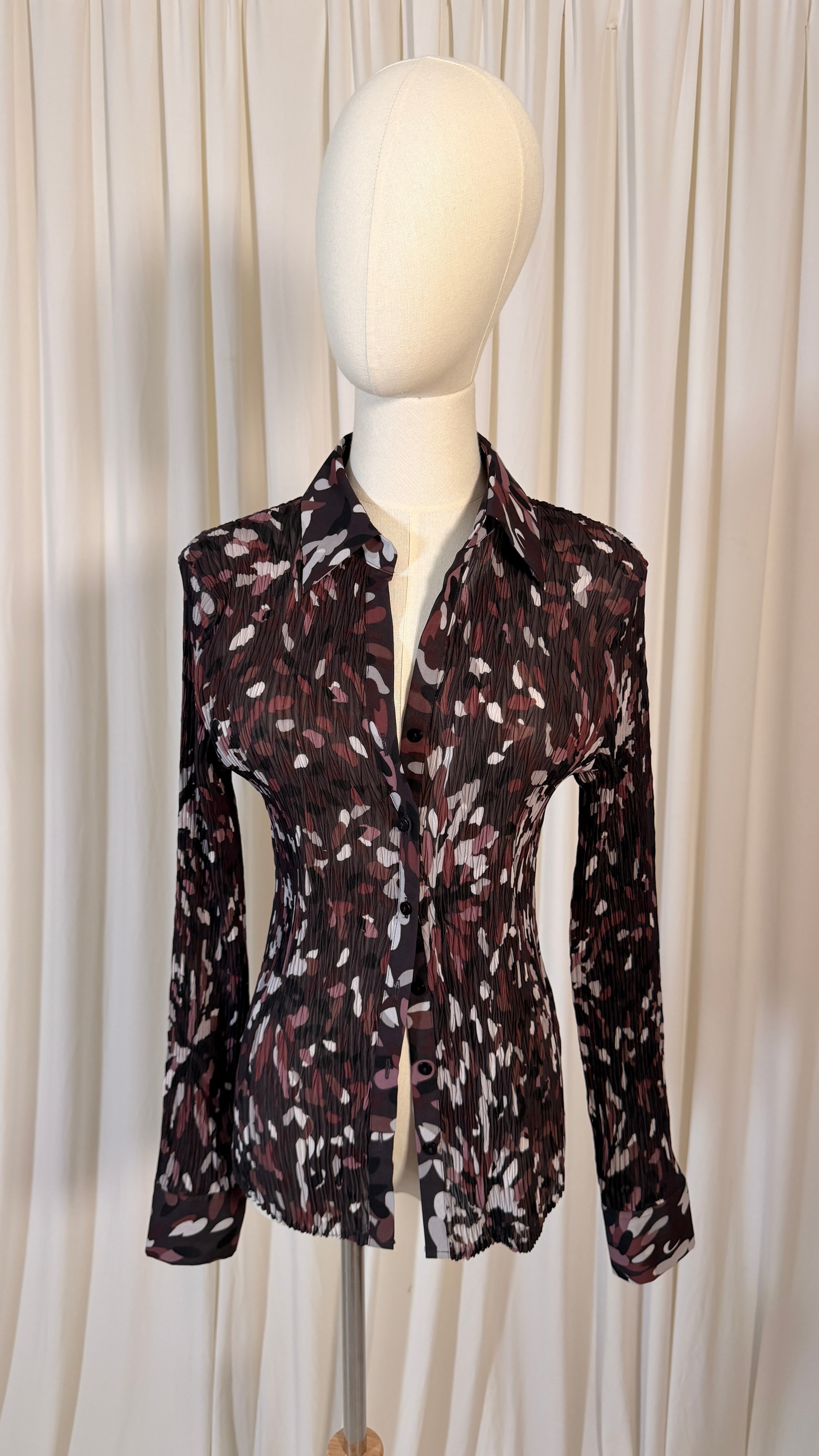 Chemisier froissé [L]