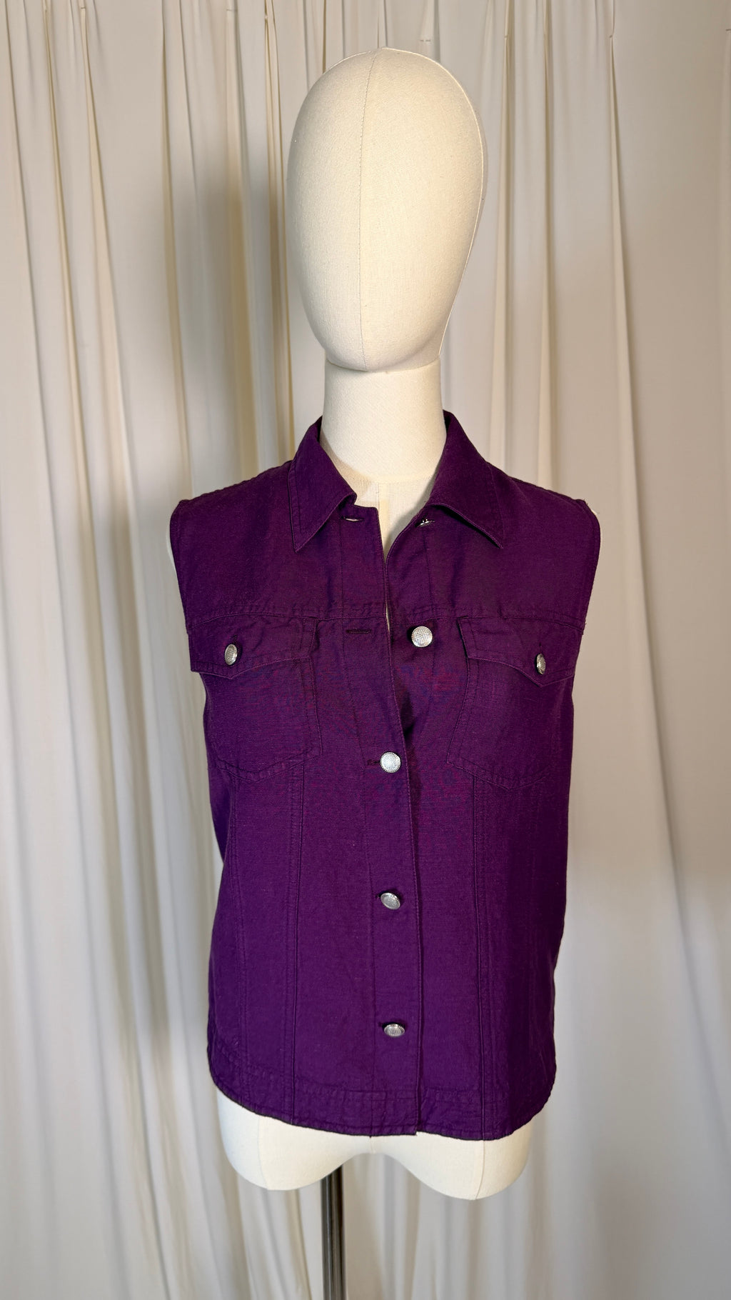 Purple Vintage Top [S]