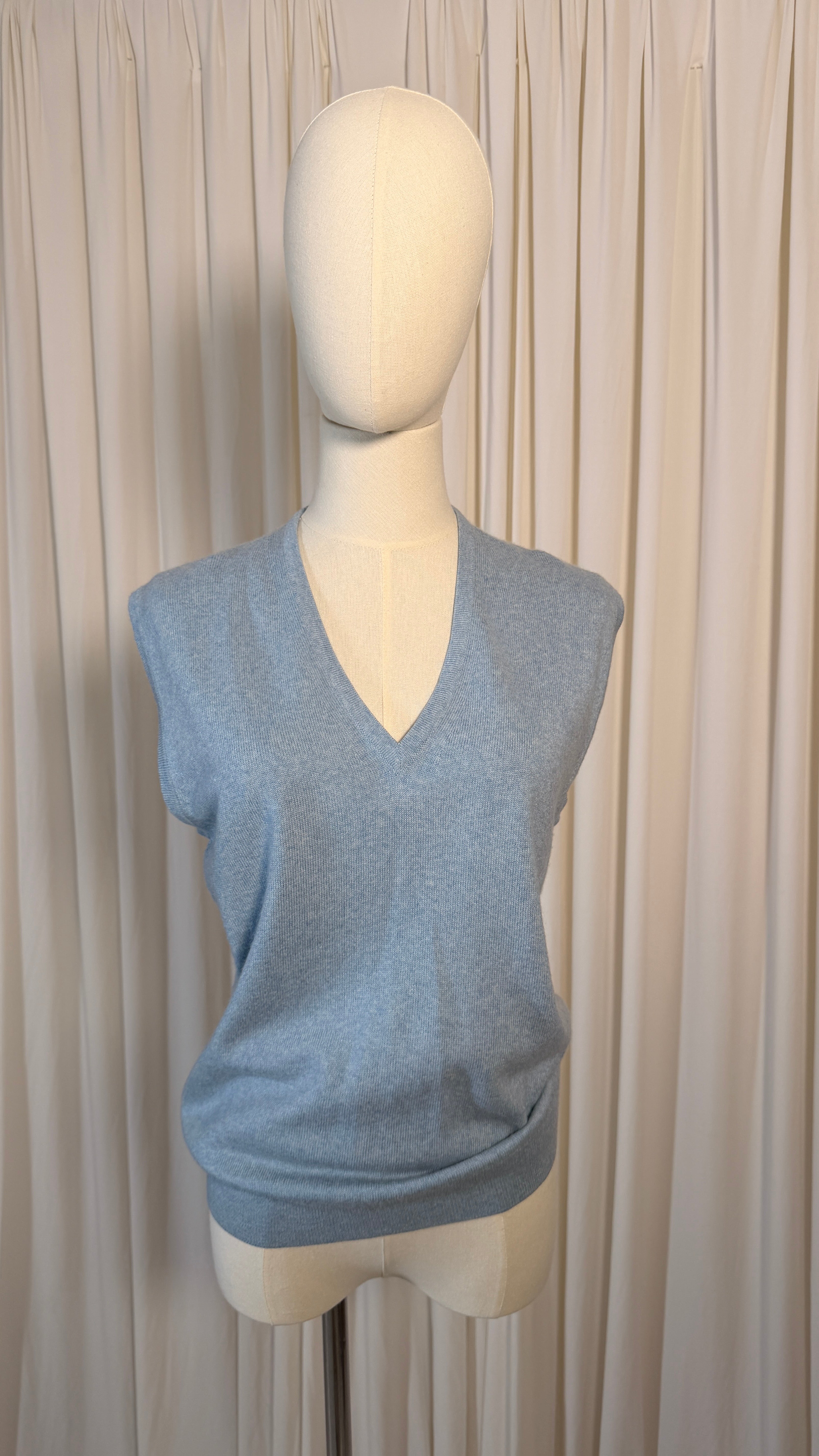 Gilet bleu clair [L]