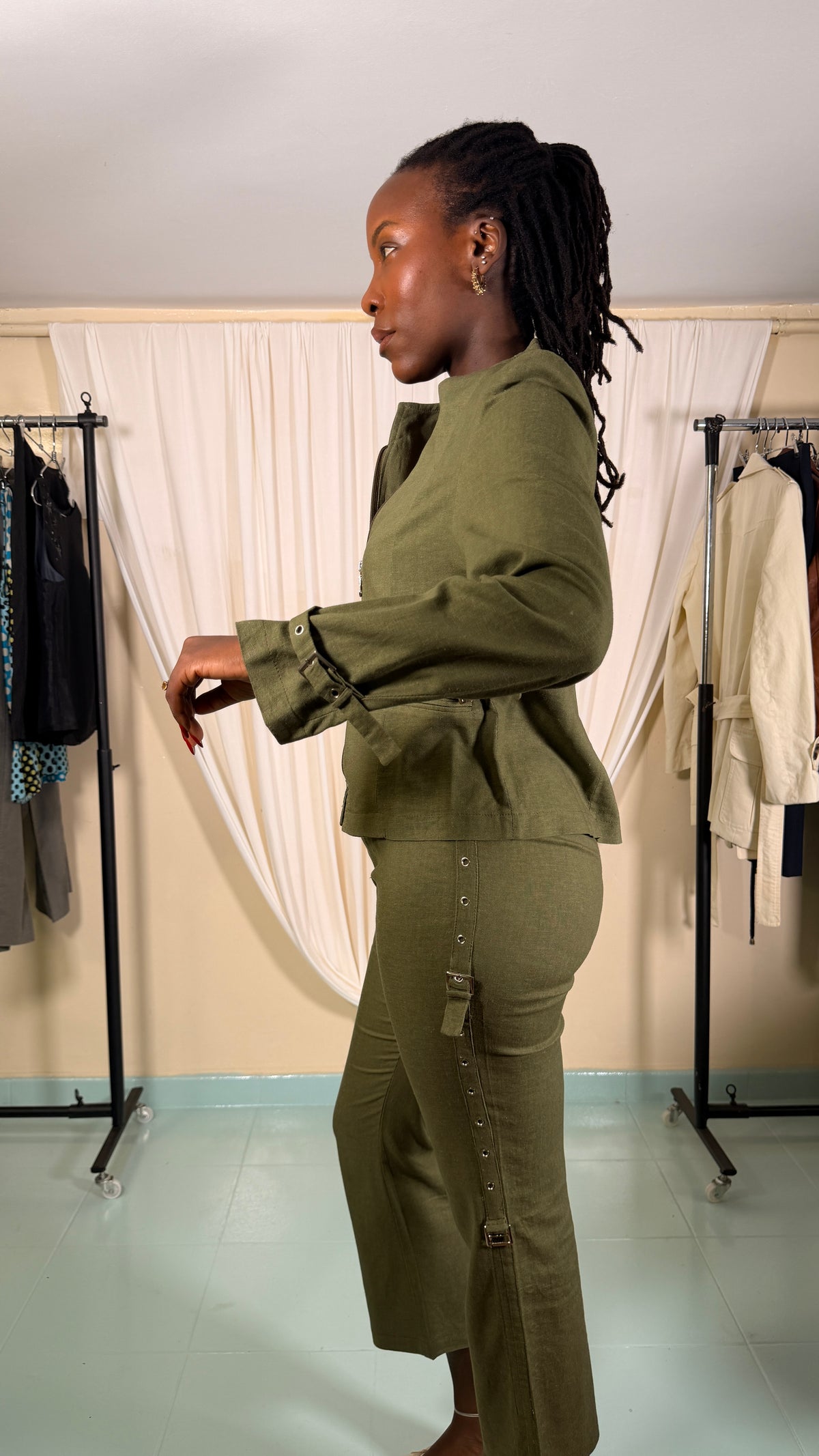 Vintage Forest Green Two-Piece Set [40/M]