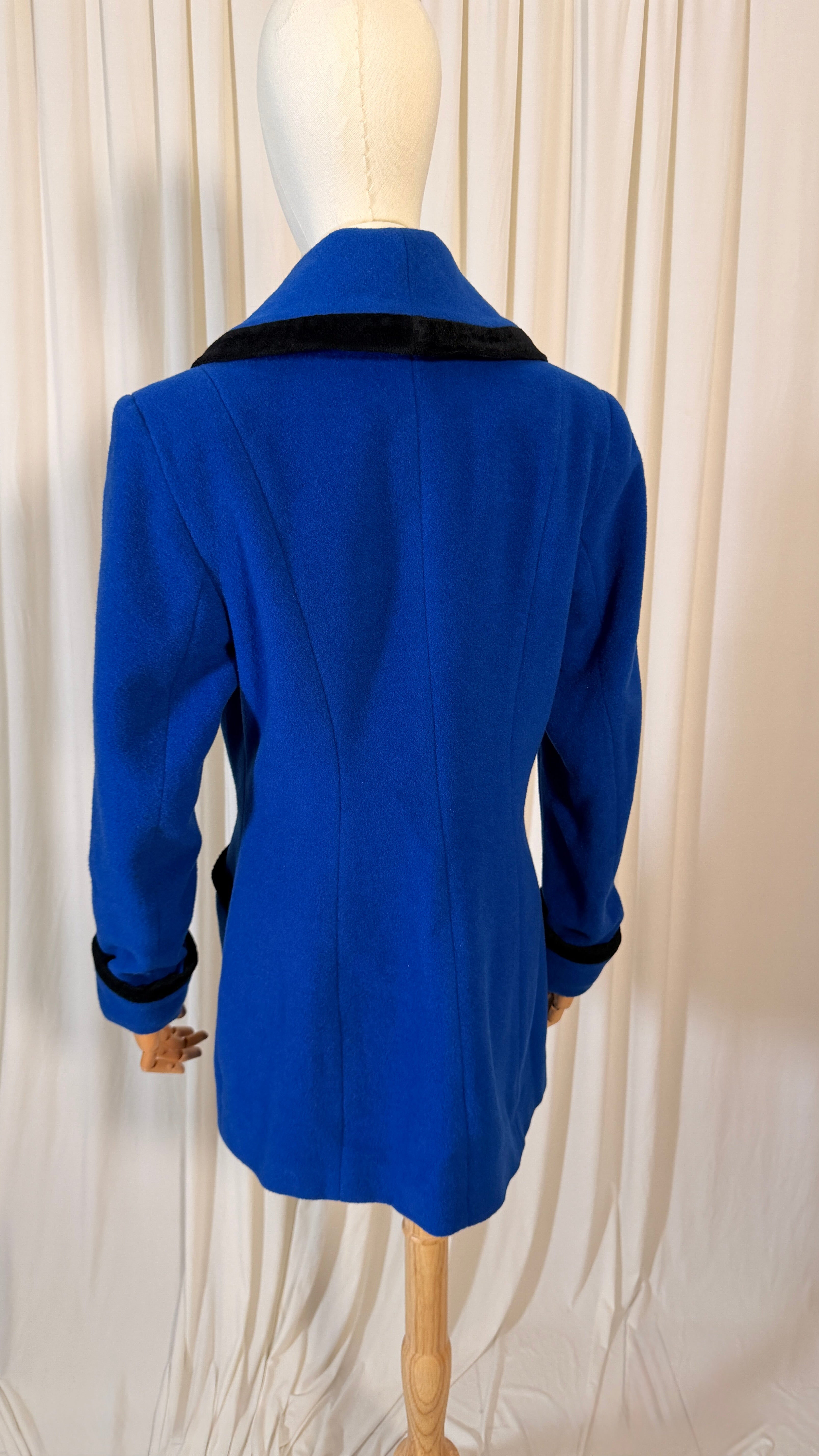 Veste bleue vintage années 80 [M]