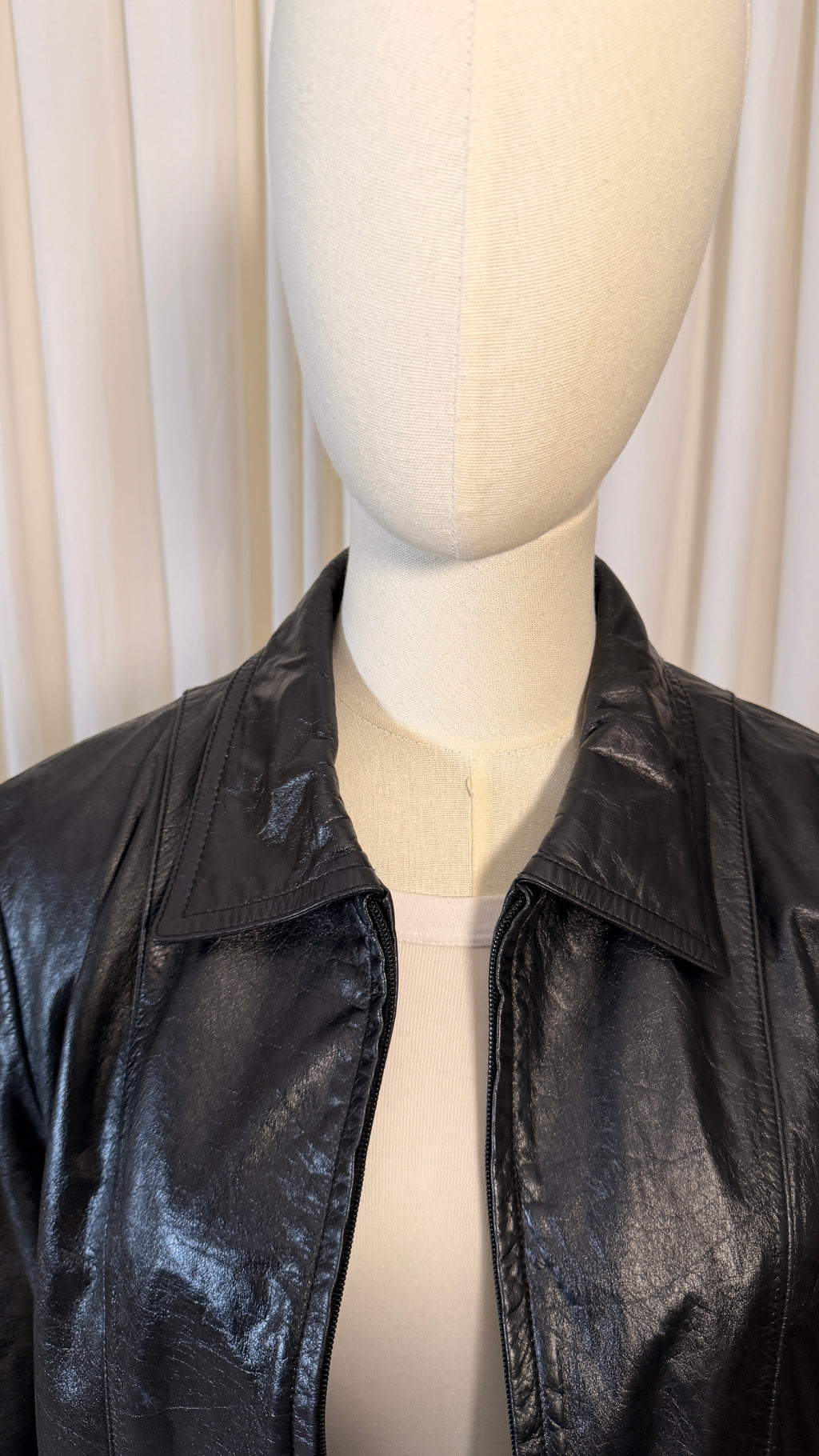 Veste noire vintage années 90 [L]