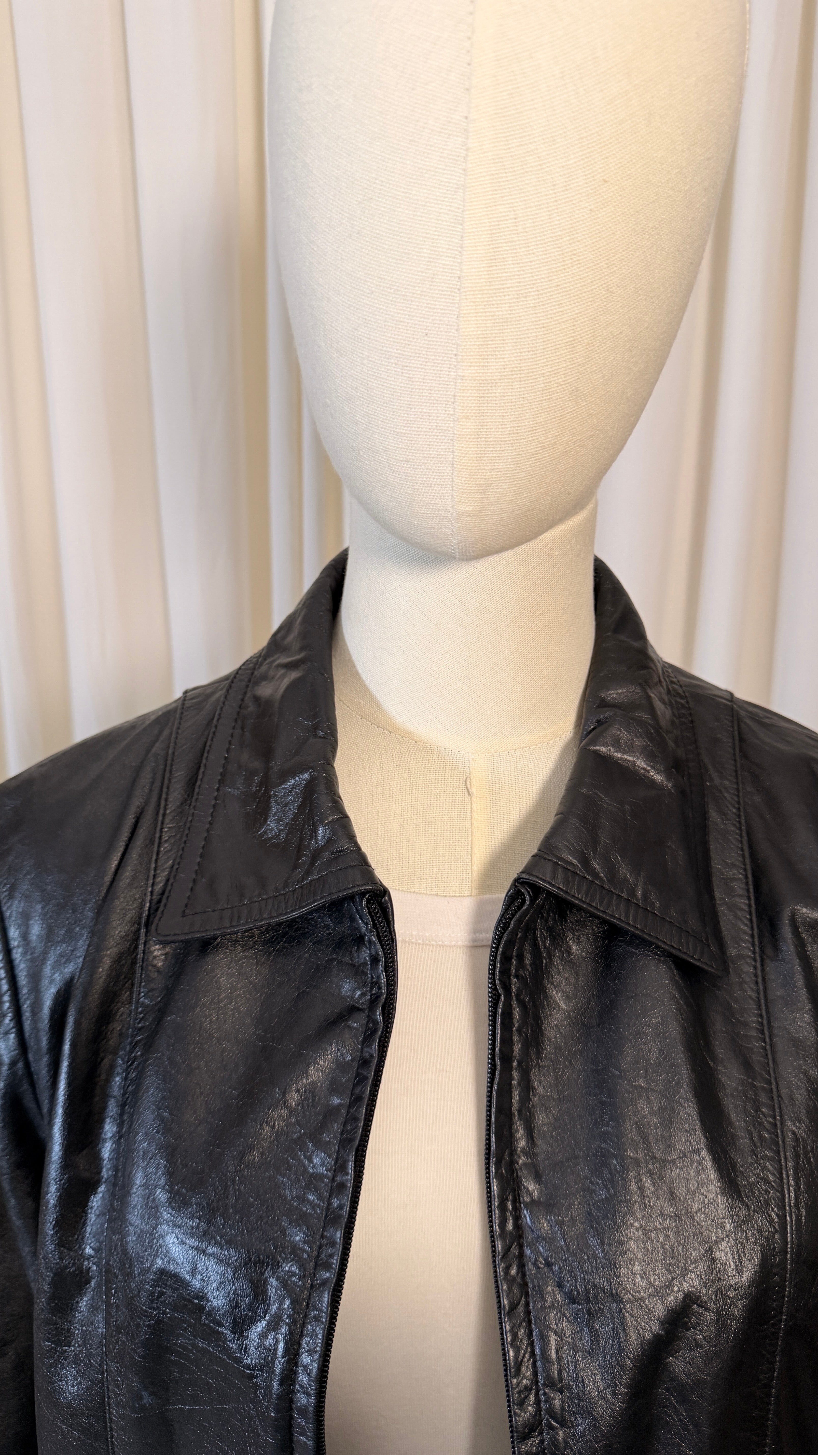 Veste noire vintage années 90 [L]