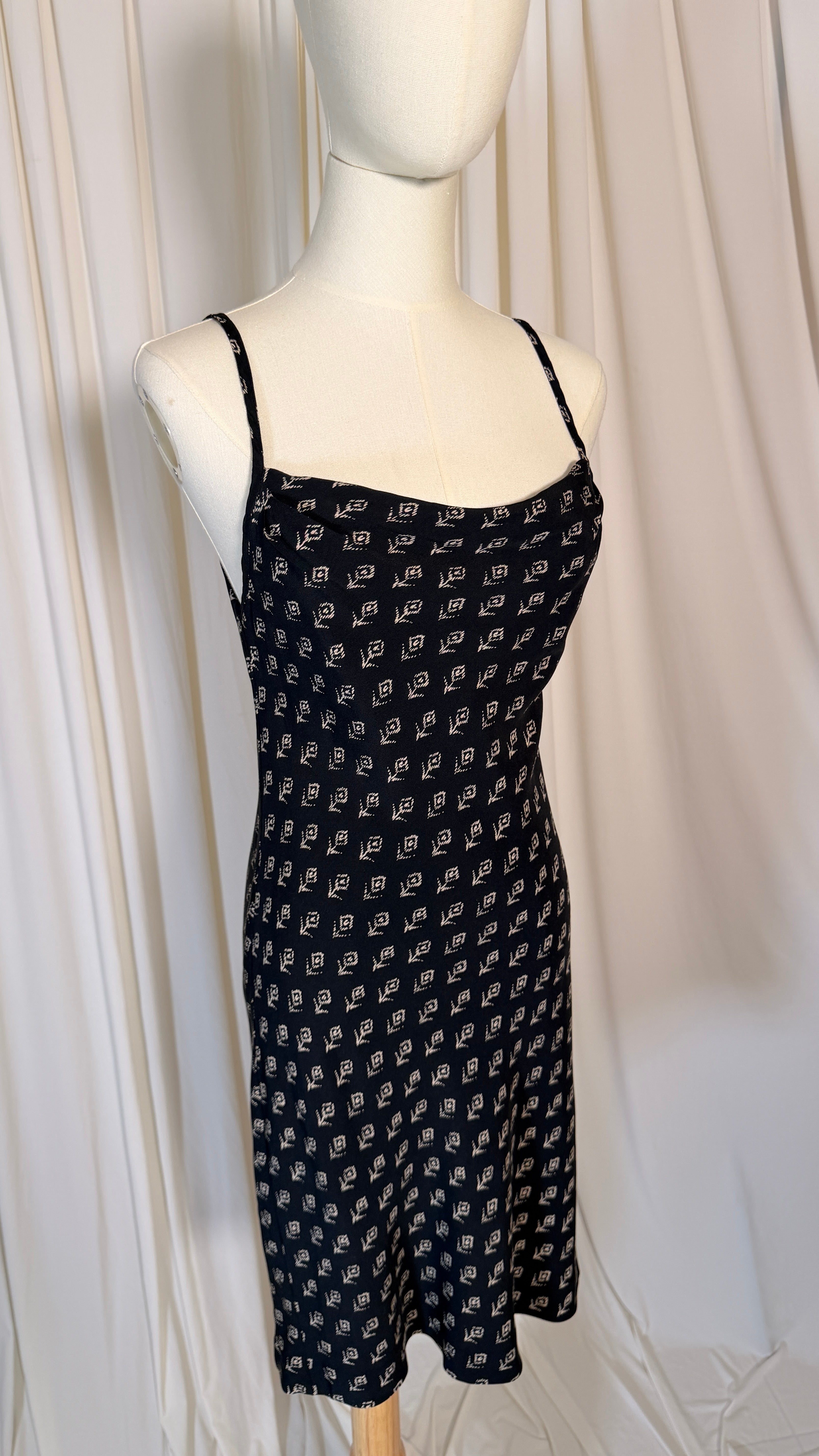 Vintage Silk Dress 90's [M]