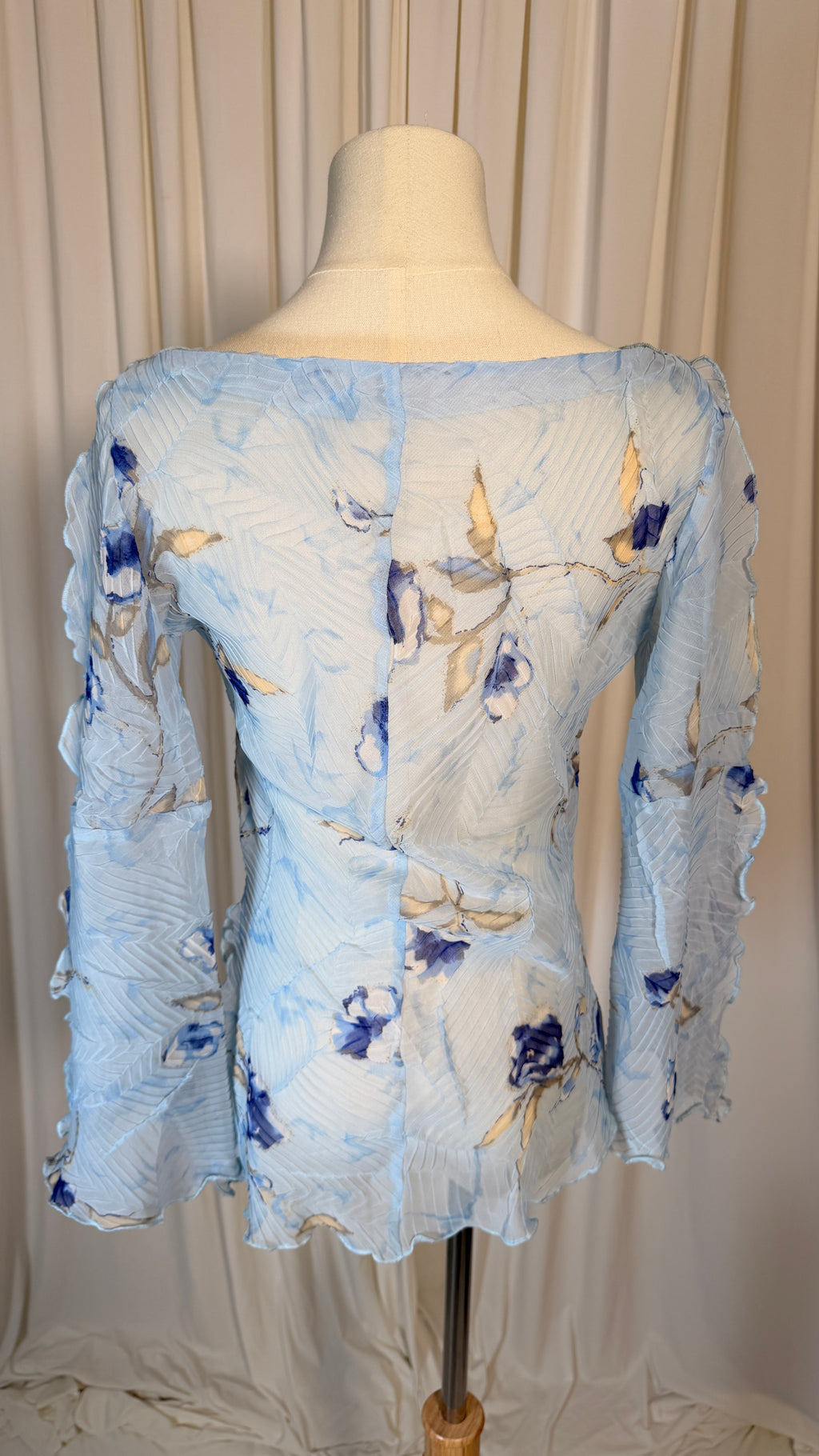Baby🦋 Blue Vintage Blouse [S]
