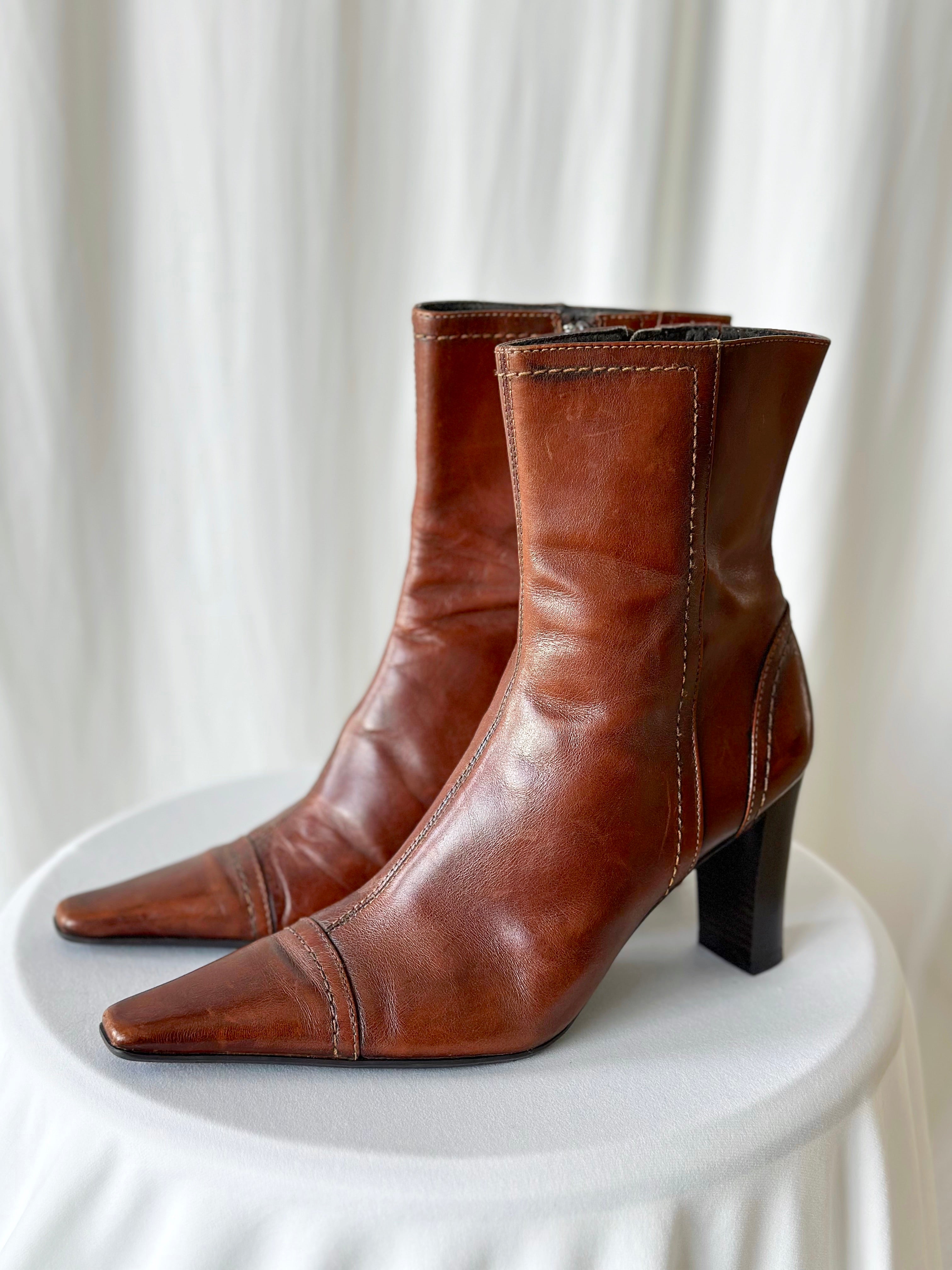 Brown Ankle Boots [40]