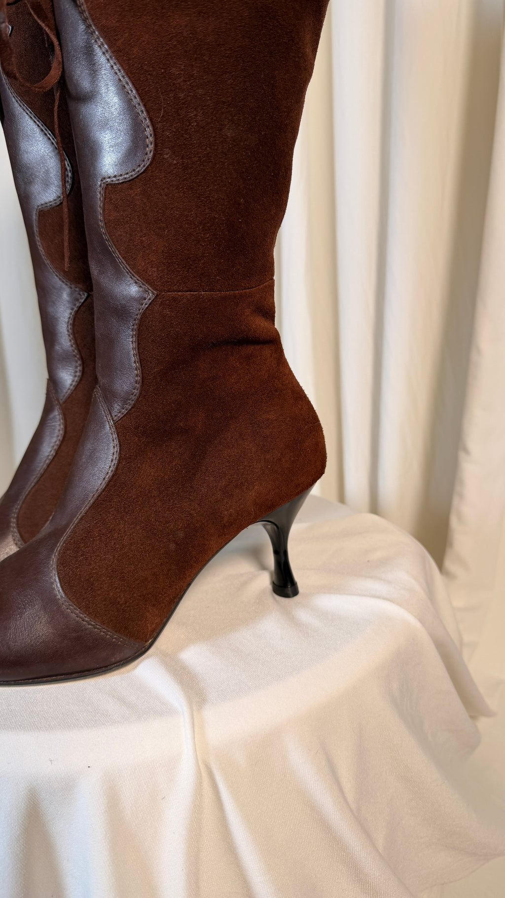 Brown Vintage Leather Boots [39]