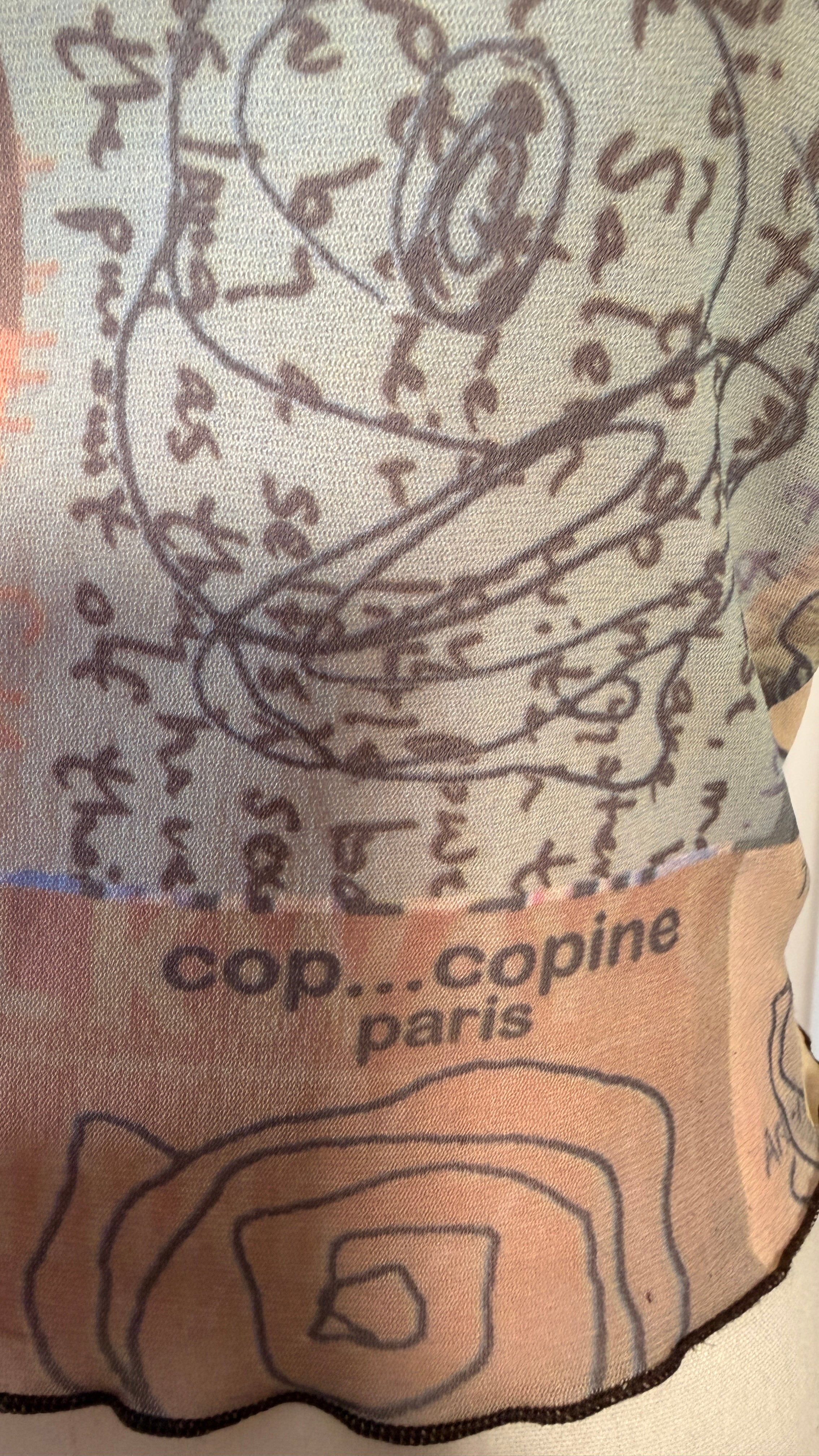 Vintage Cop Copine Top [M]