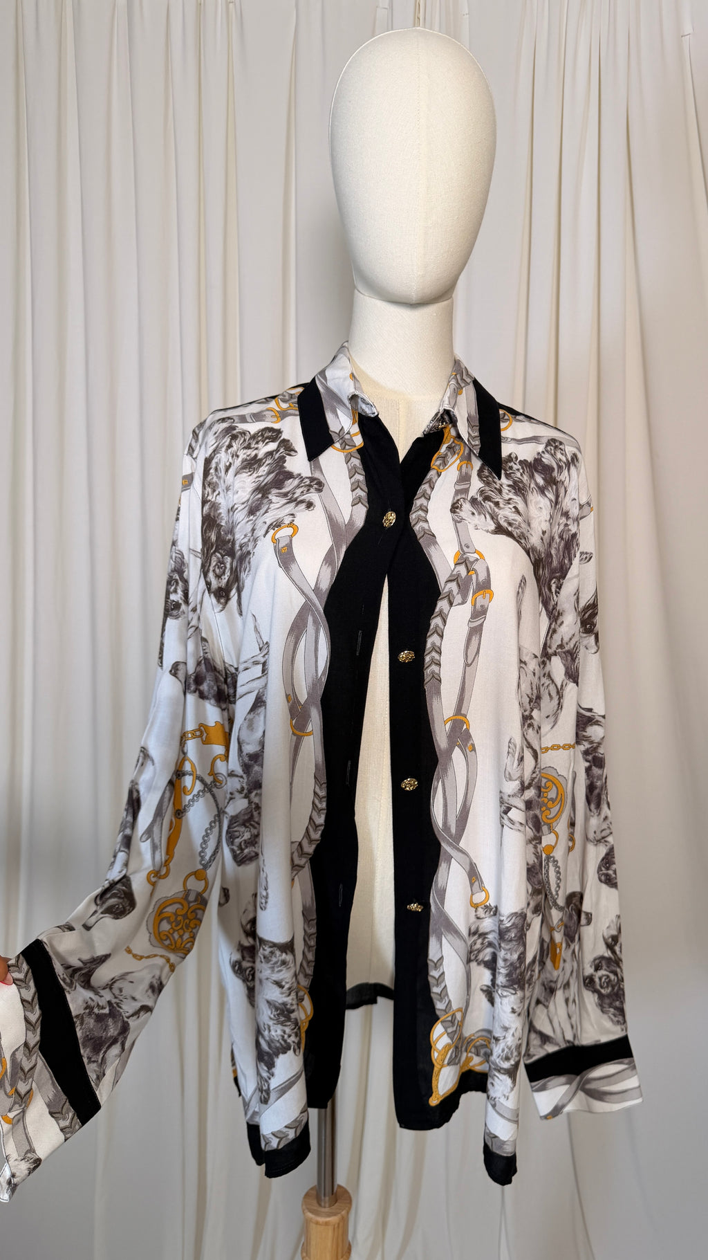King Charles Vintage Blouse [M/L]