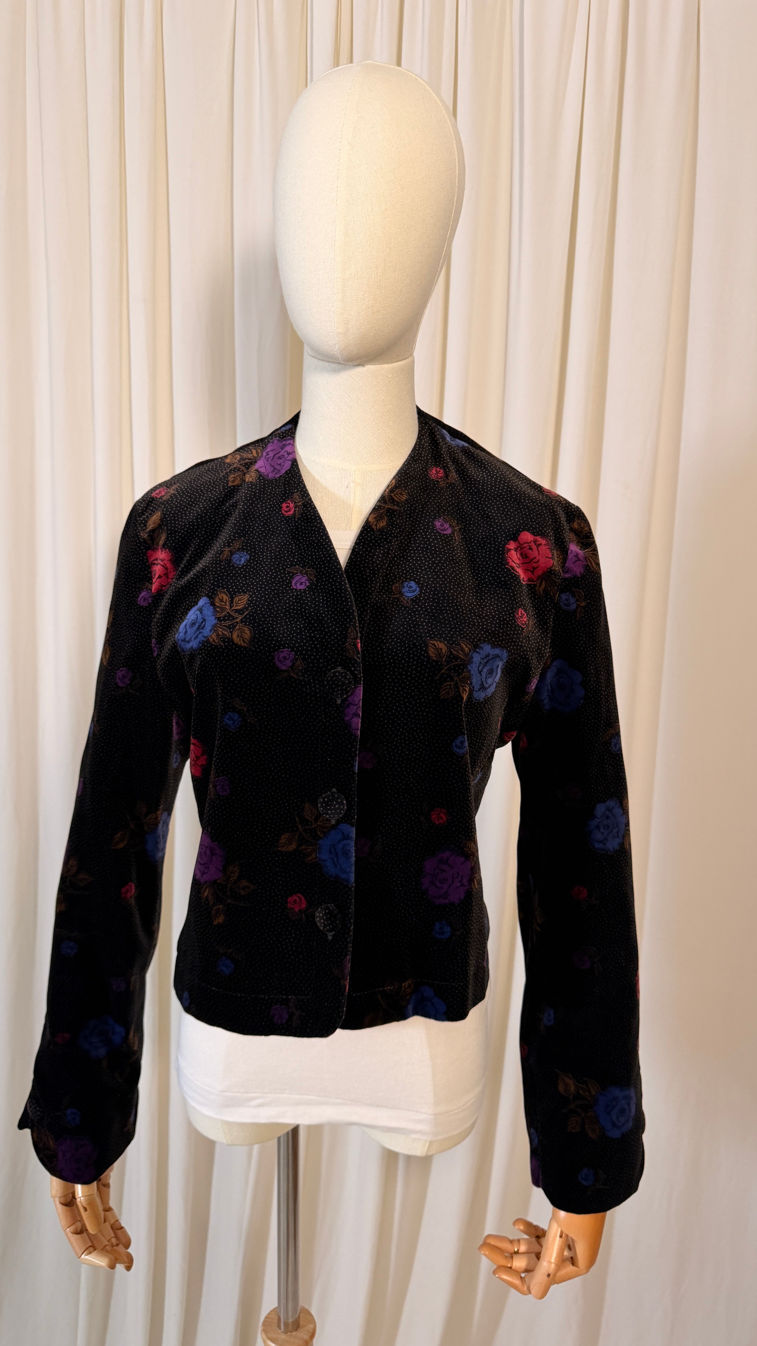 Blazer vintage sans col [M]