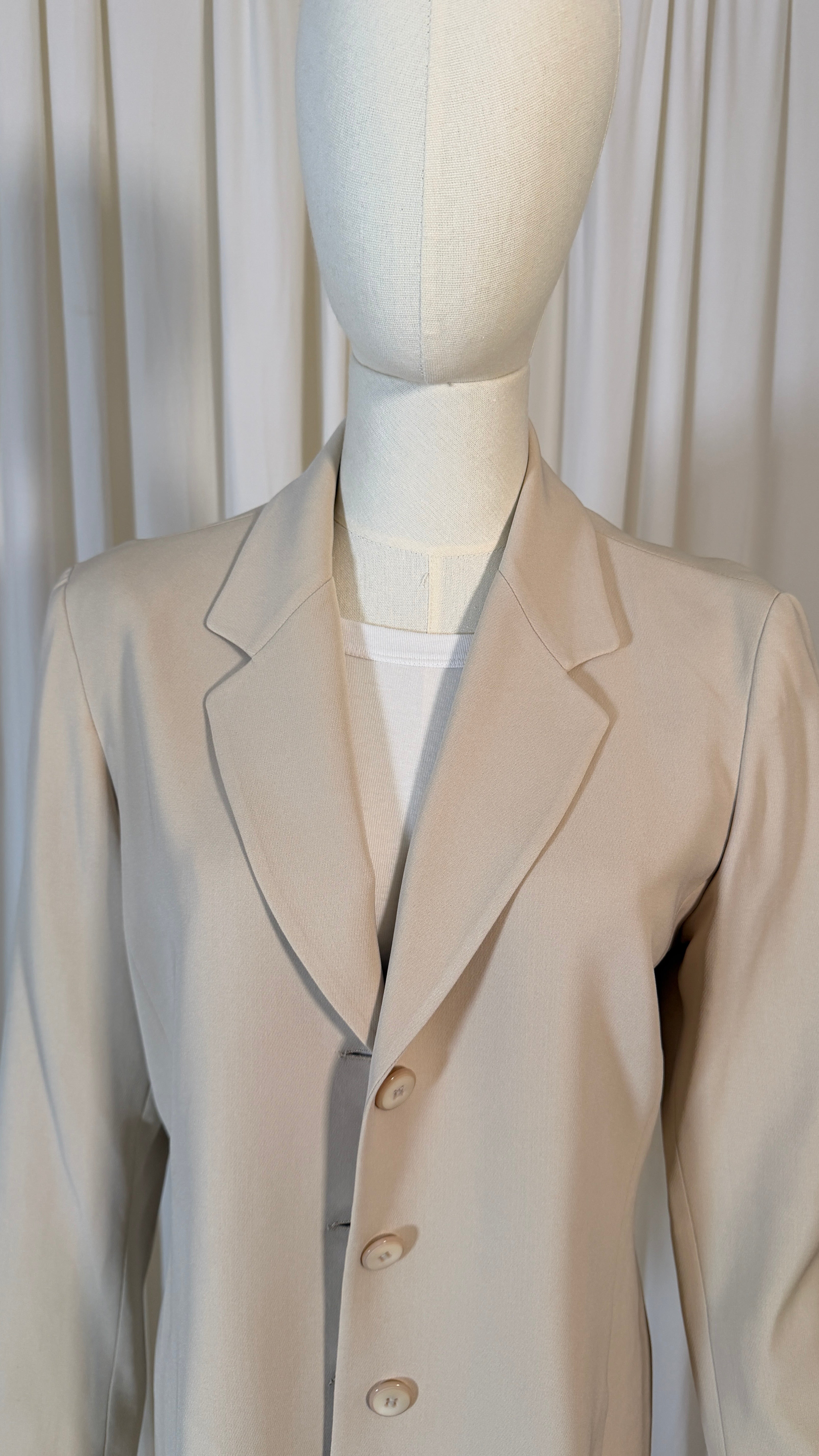 Blazer vintage crème [40]