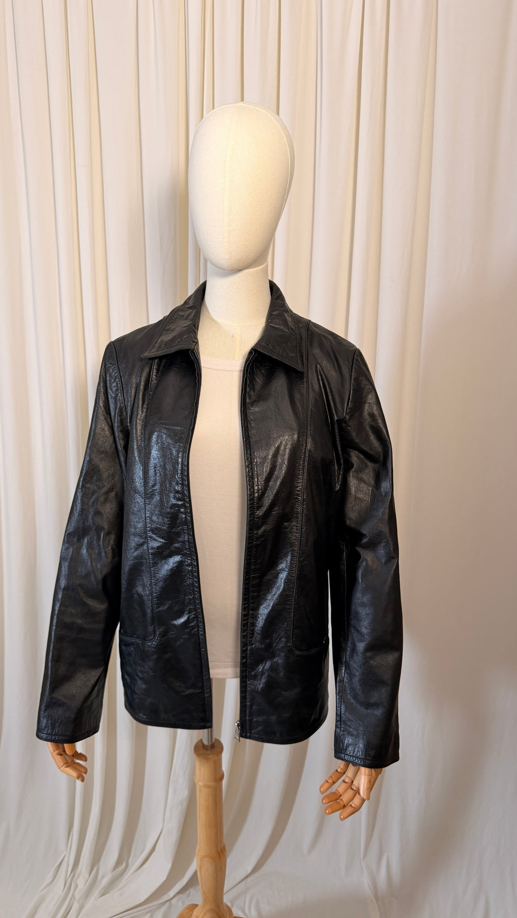 Veste noire vintage années 90 [L]