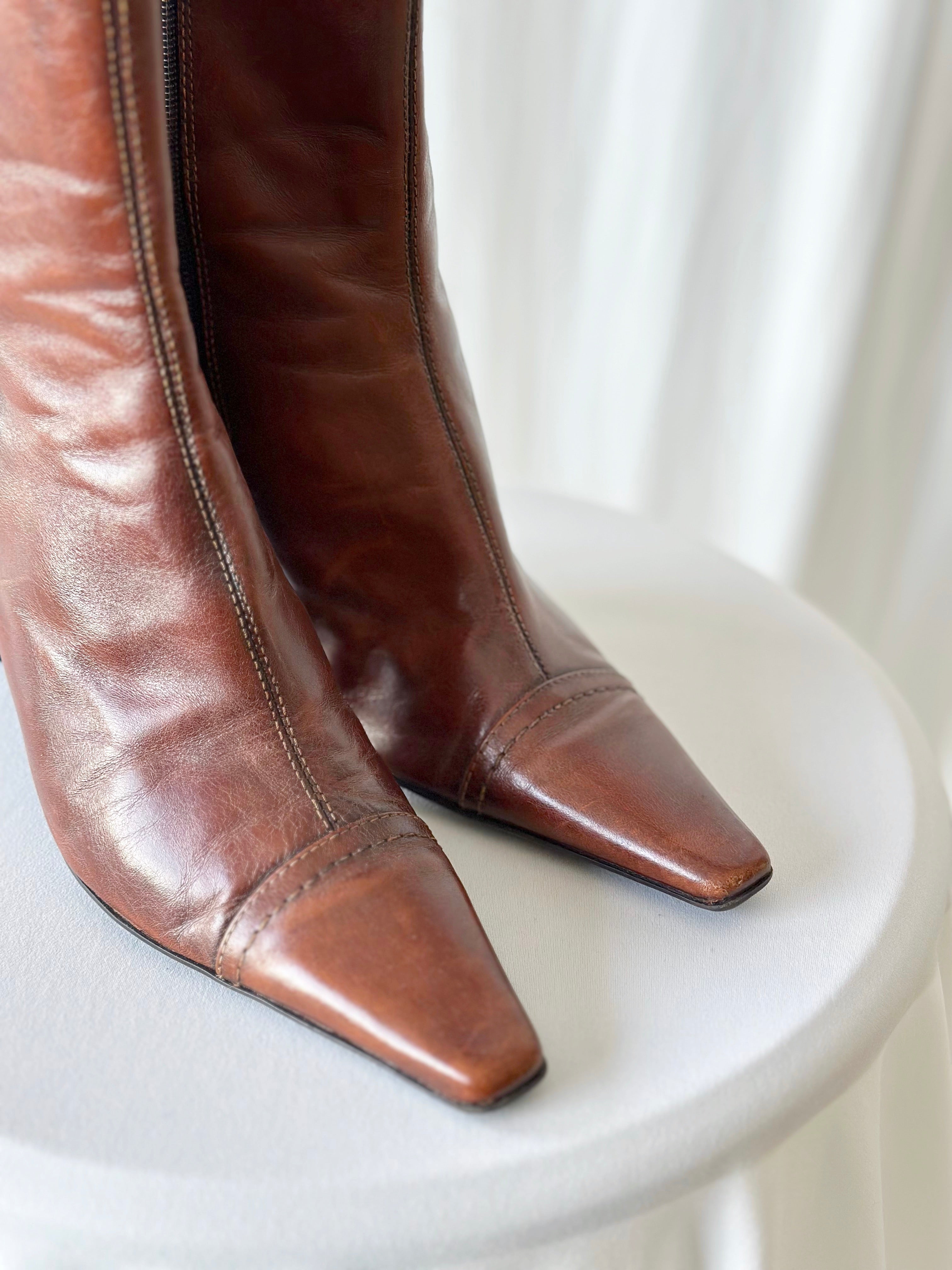 Brown Ankle Boots [40]