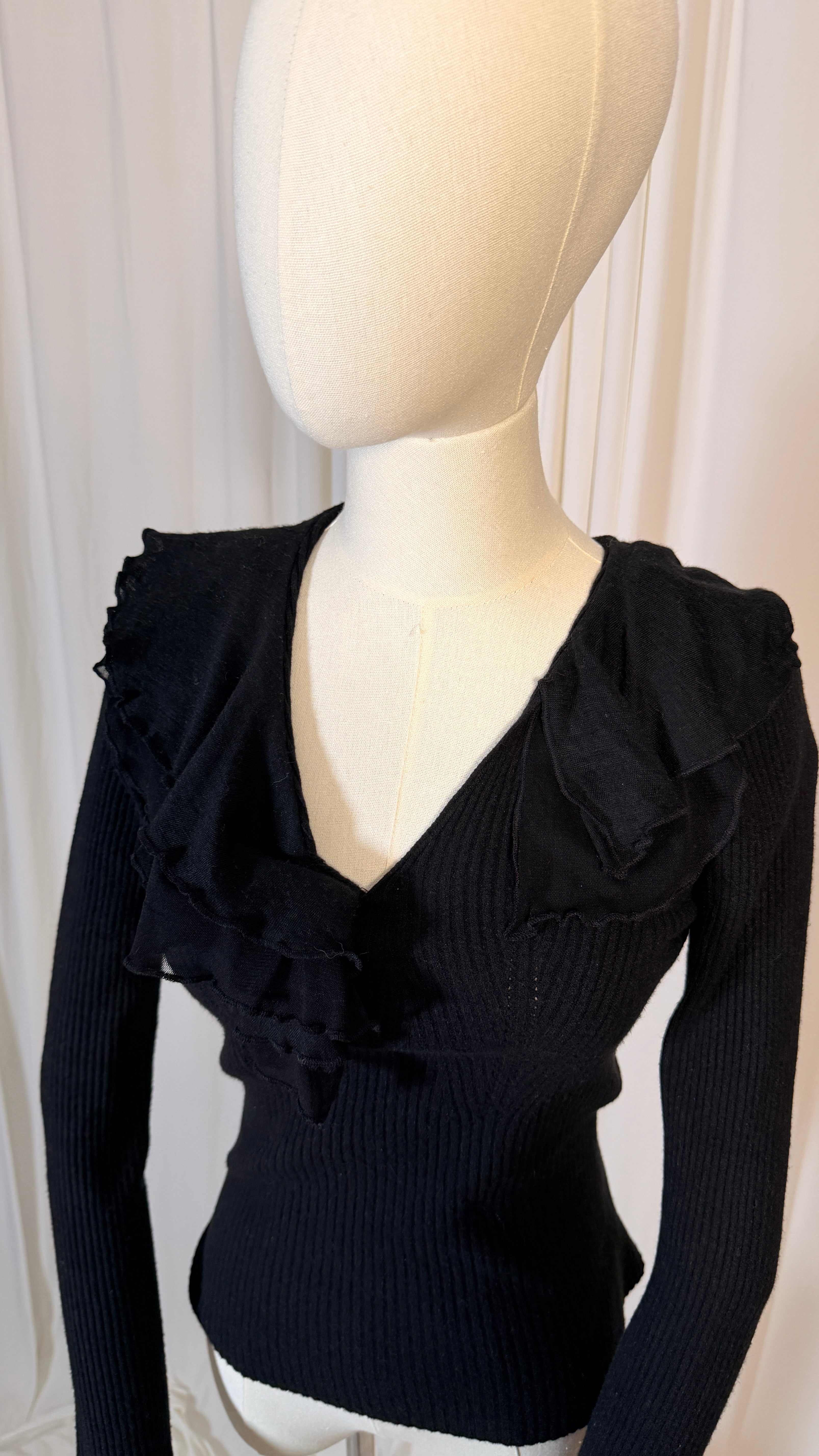 Pull vintage à volants [S/M]