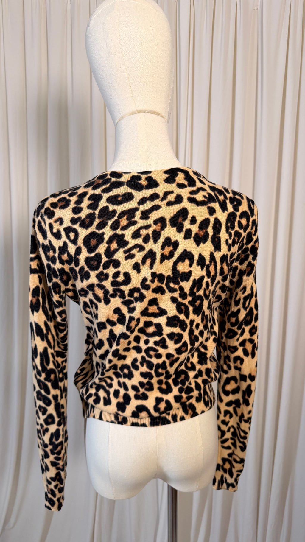 Leopard Vintage Cardigan[S/M]