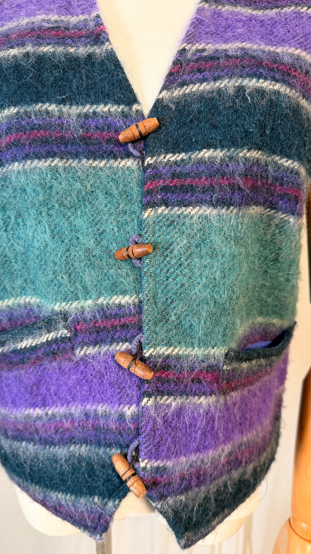Vintage Blue Vest