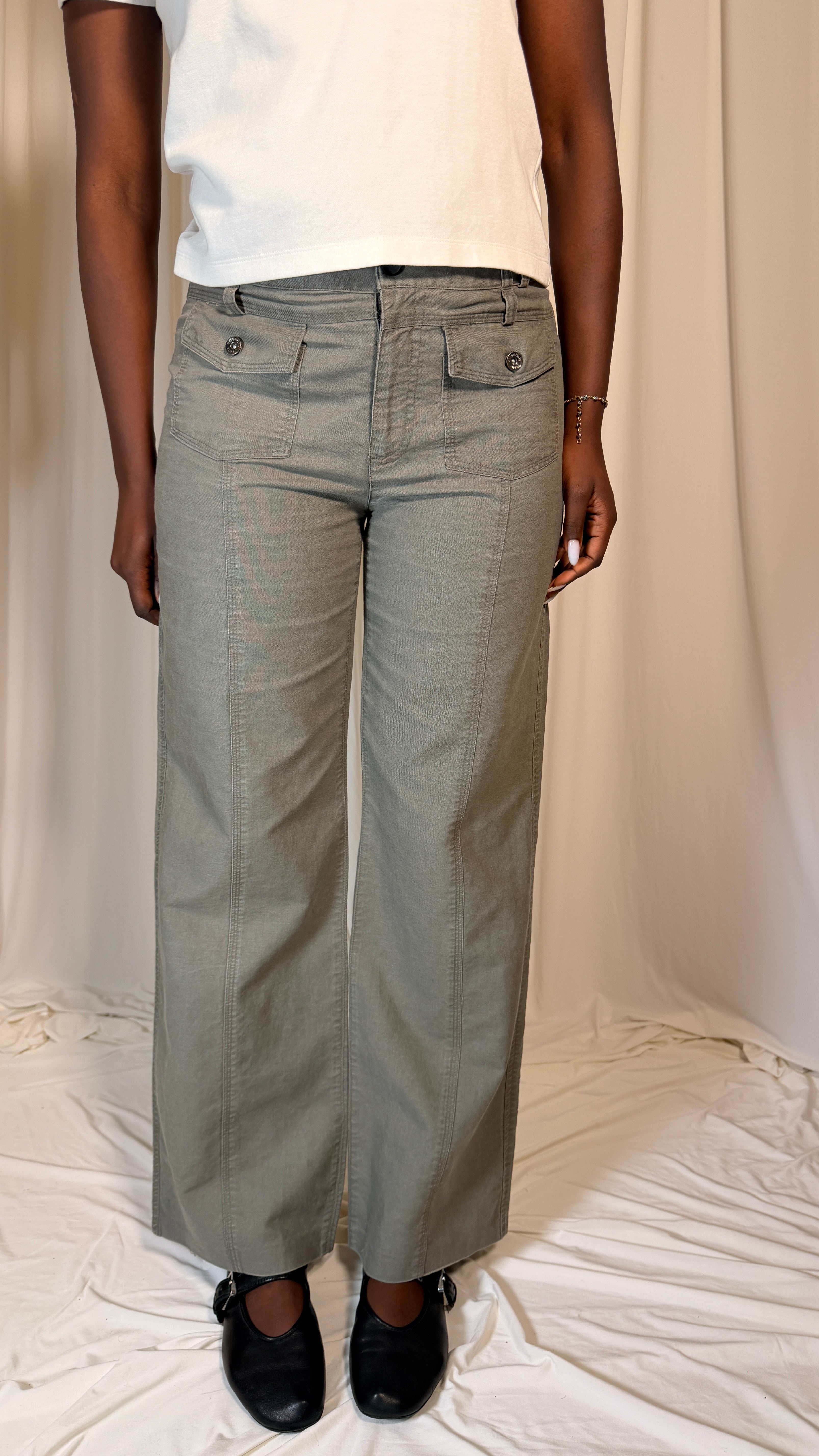 Olive Green Trousers [38]