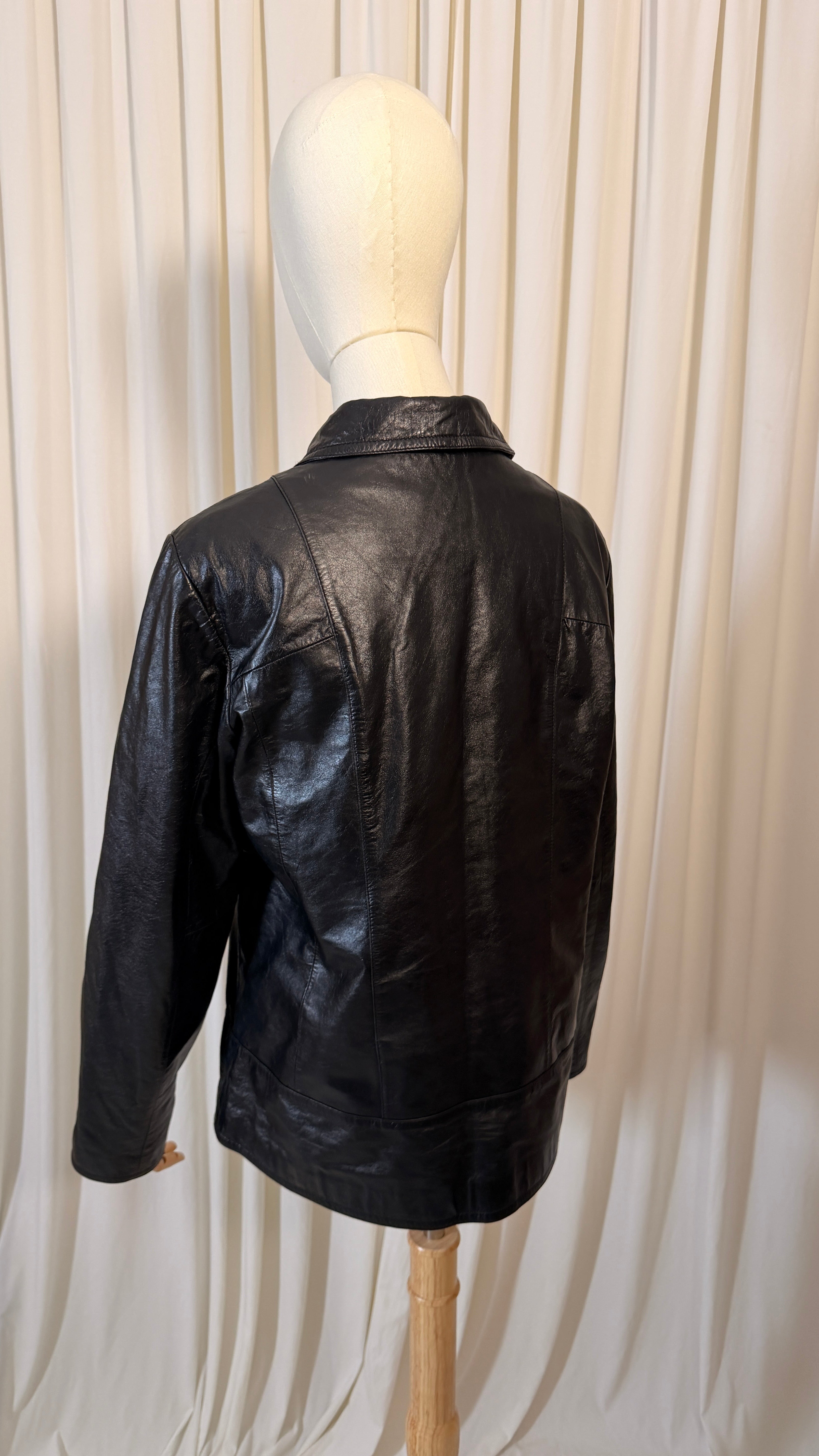 Veste noire vintage années 90 [L]