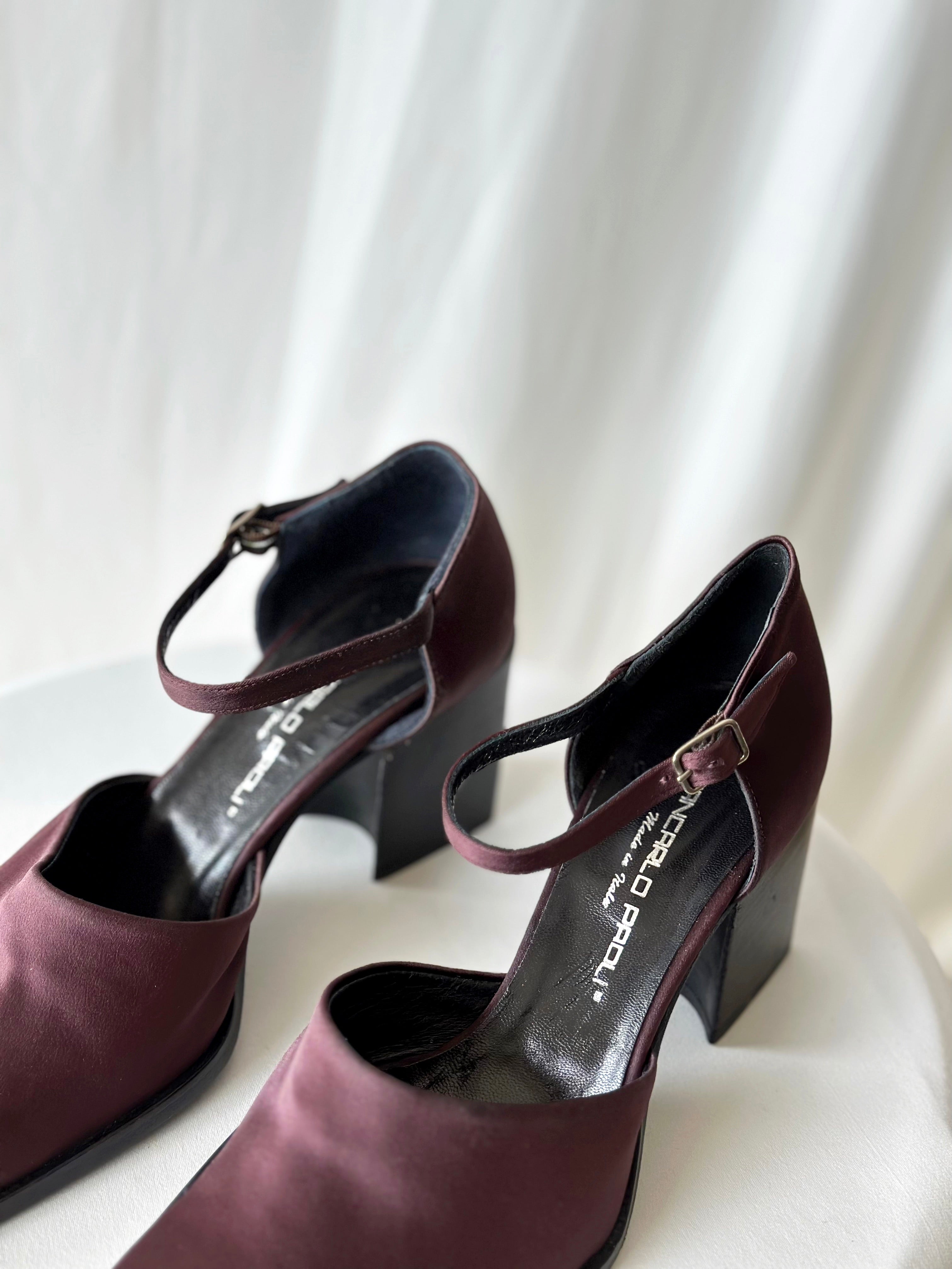 Maryjane Satin Shoes [39]