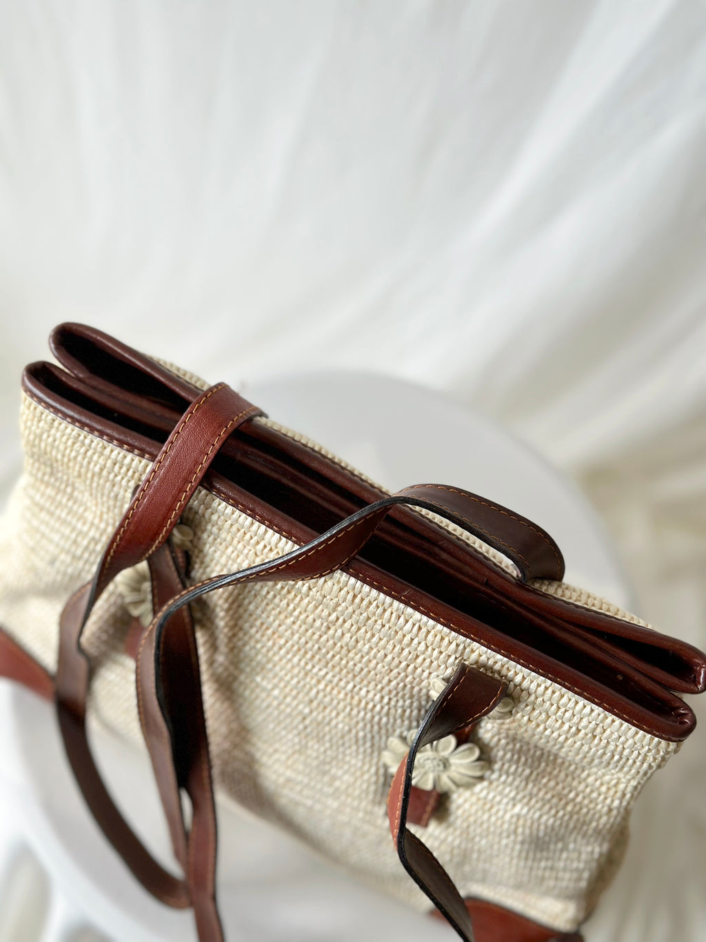 Sac de Paille Vintage