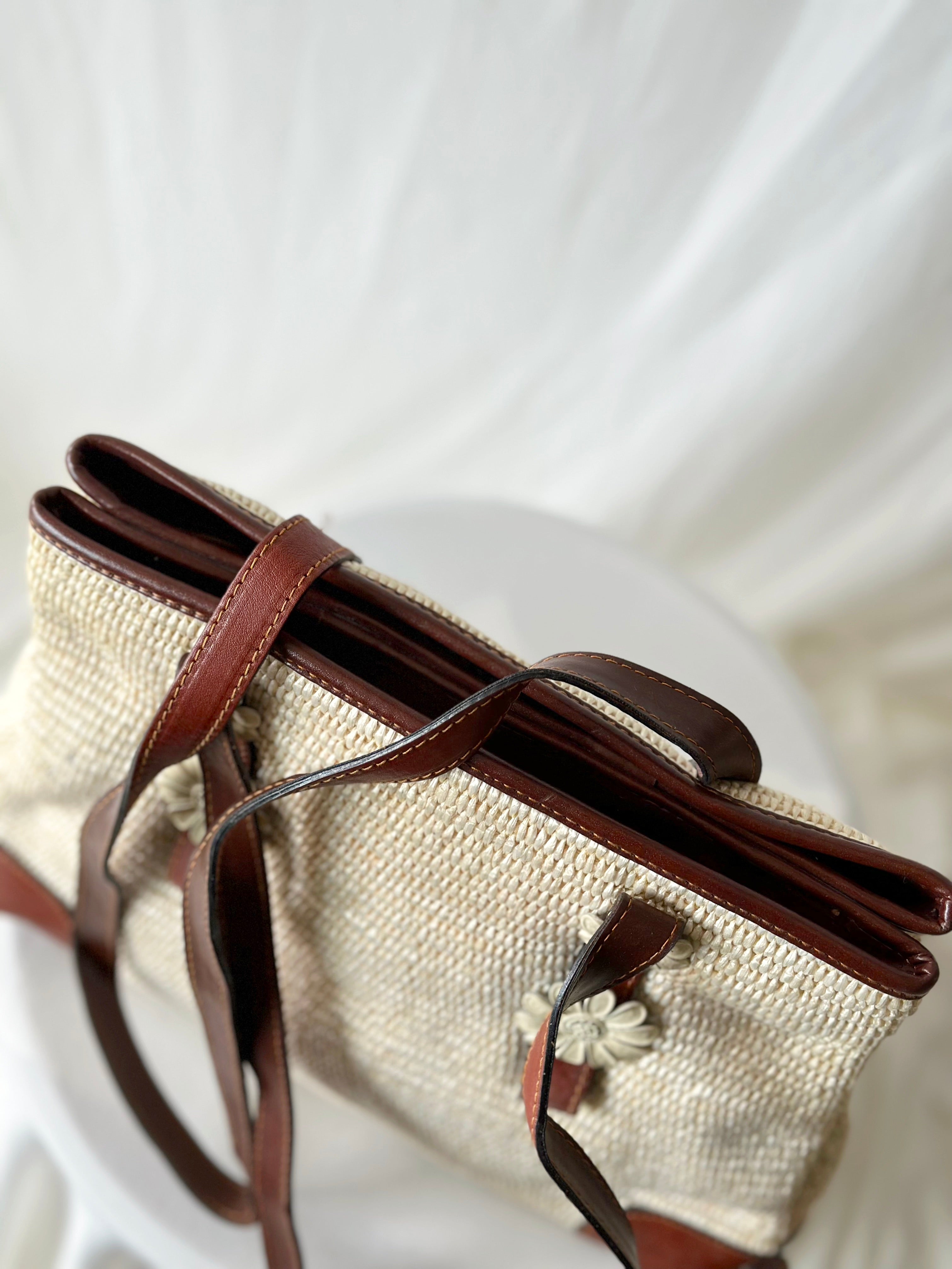 Vintage Straw Bag