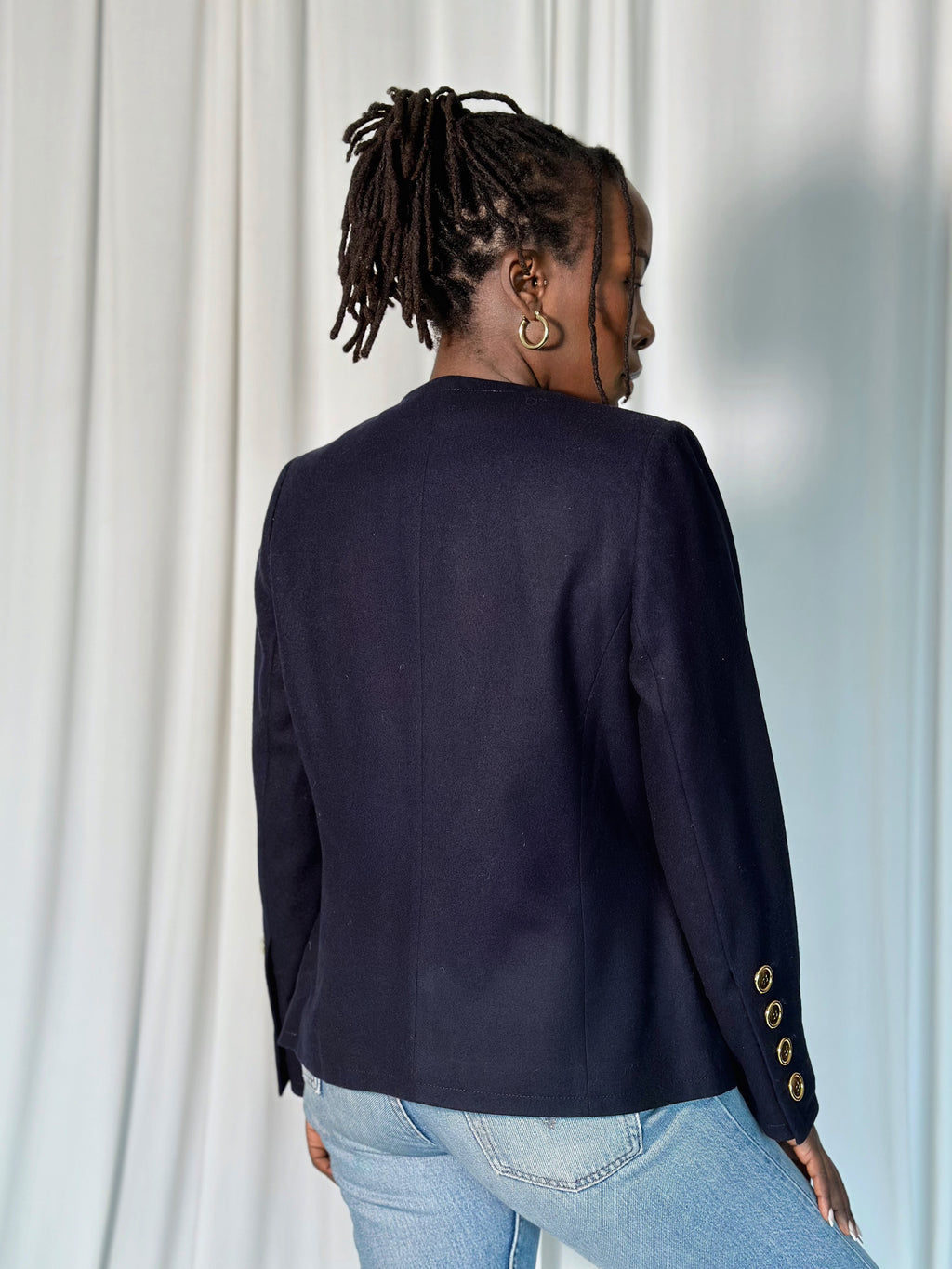 Vintage Blue Blazer [M]