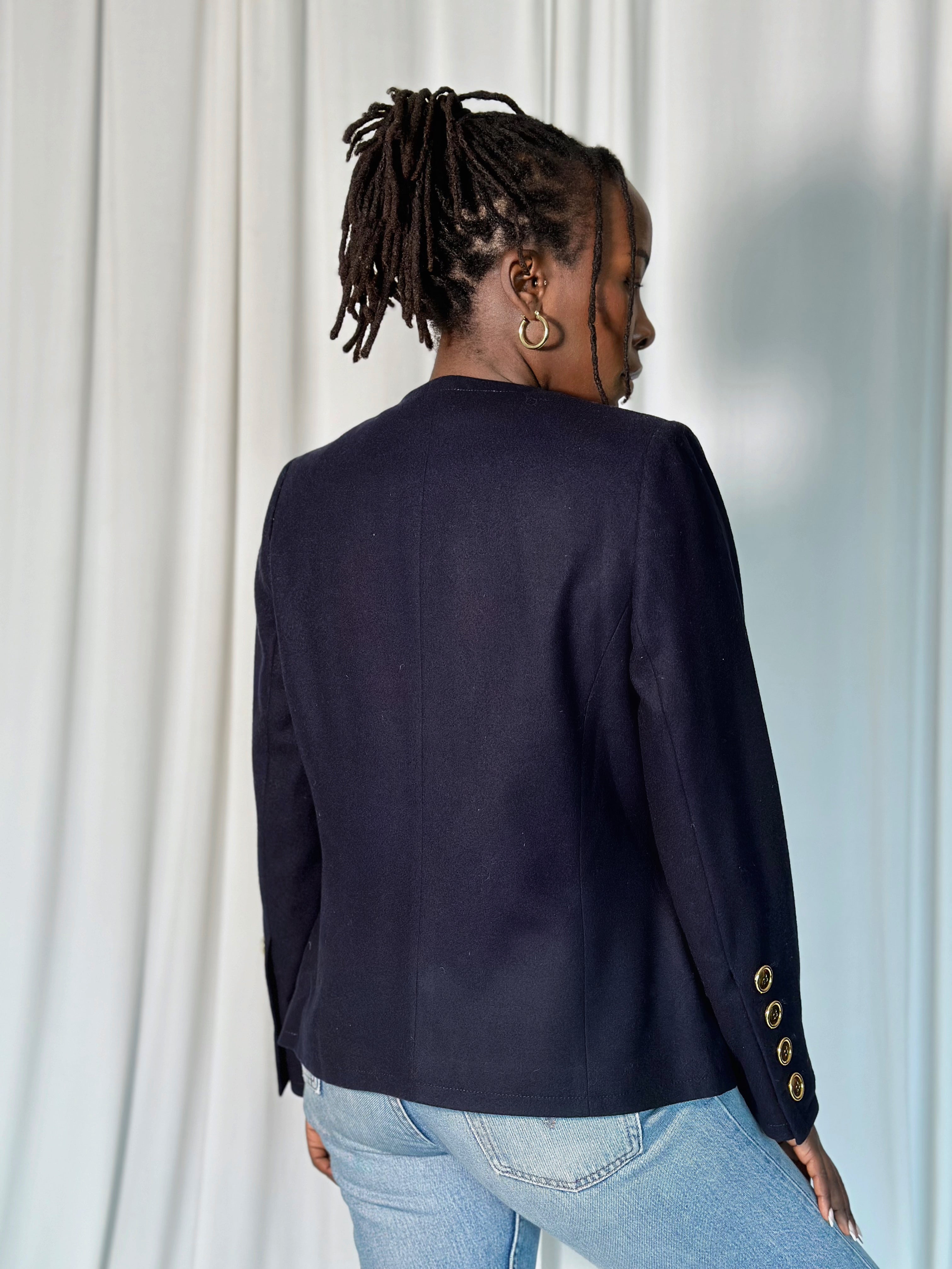 Vintage Blue Blazer [M]