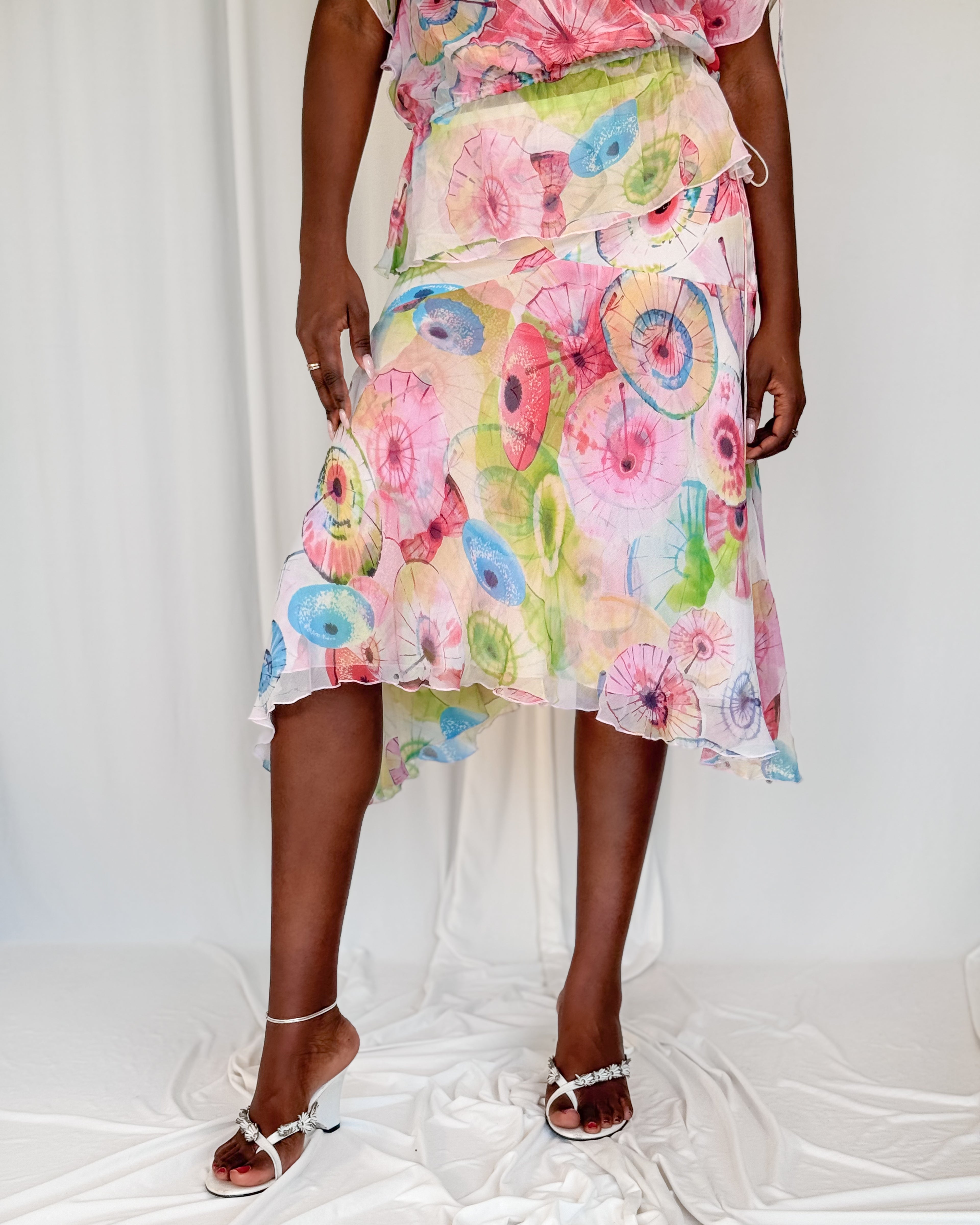 Diane von Furstenberg Vintage Silk Set [38]